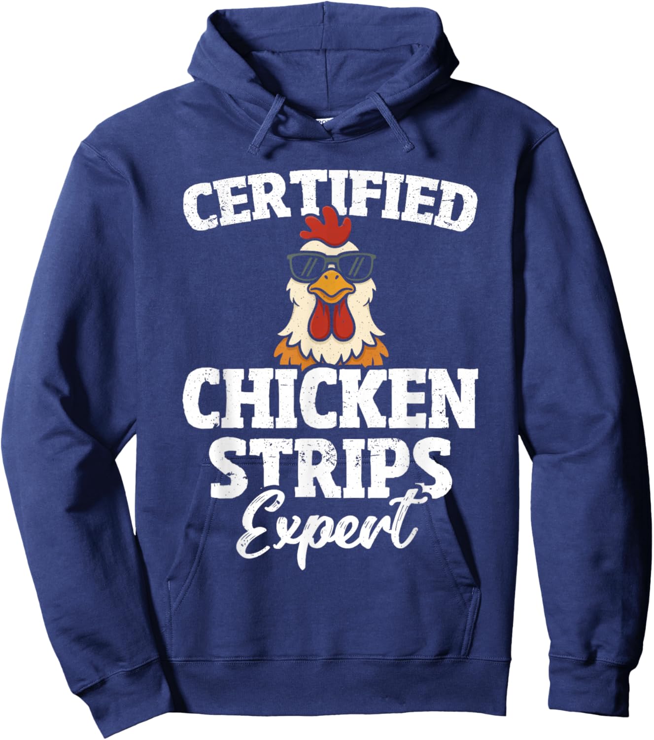 Chicken Strips Hoodie - Hoodie | Navy