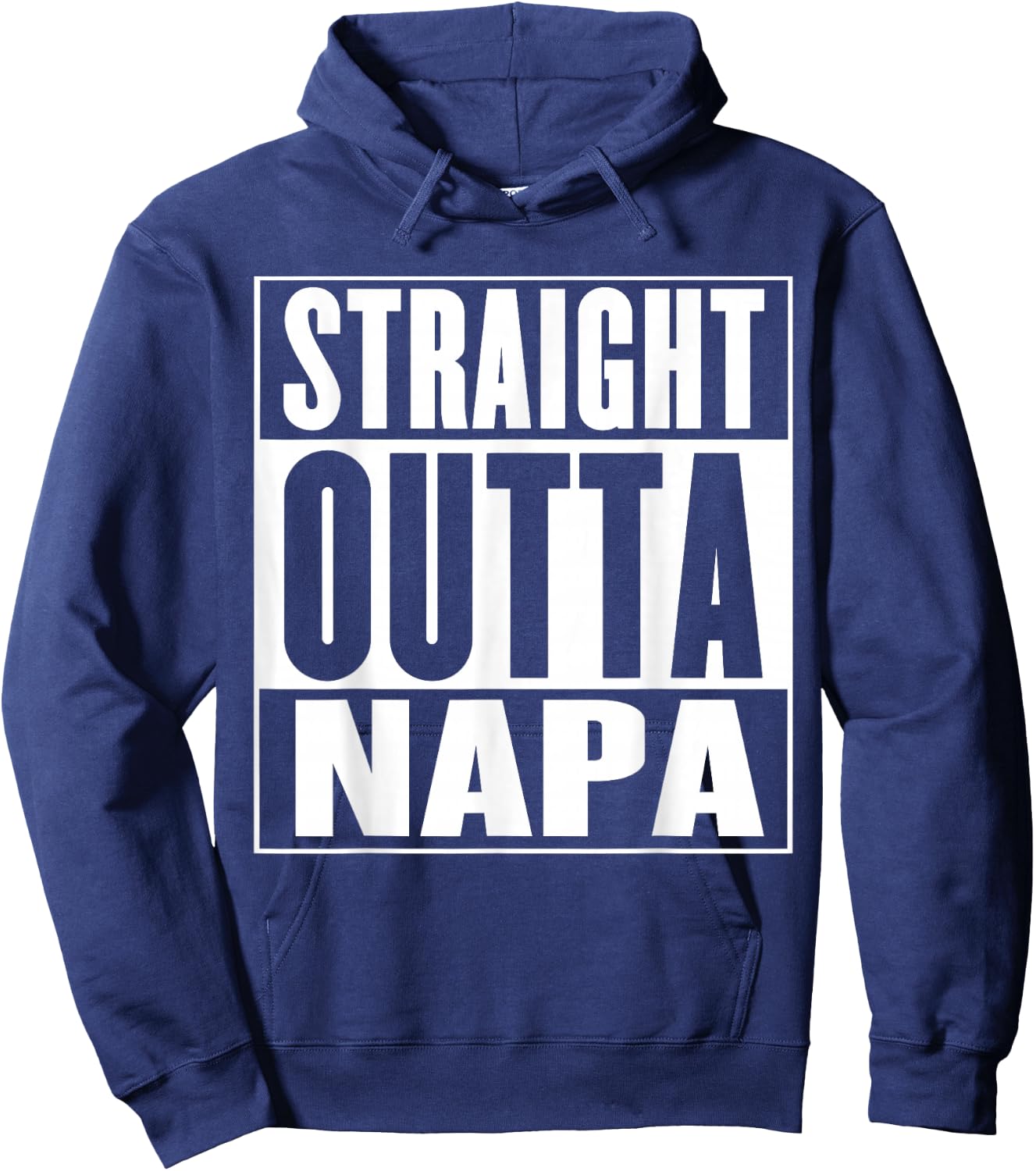 Napa - Straight Outta Napa Hoodie - Hoodie | Navy
