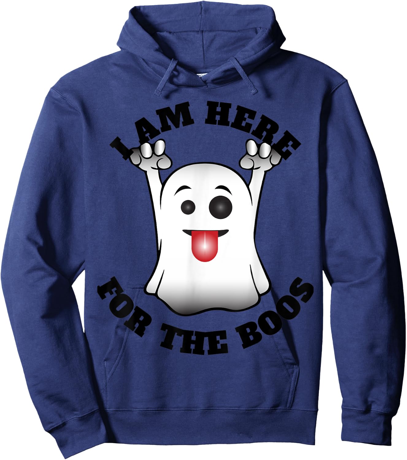 I Am Here For the Boos Hoodie - Hoodie | Navy