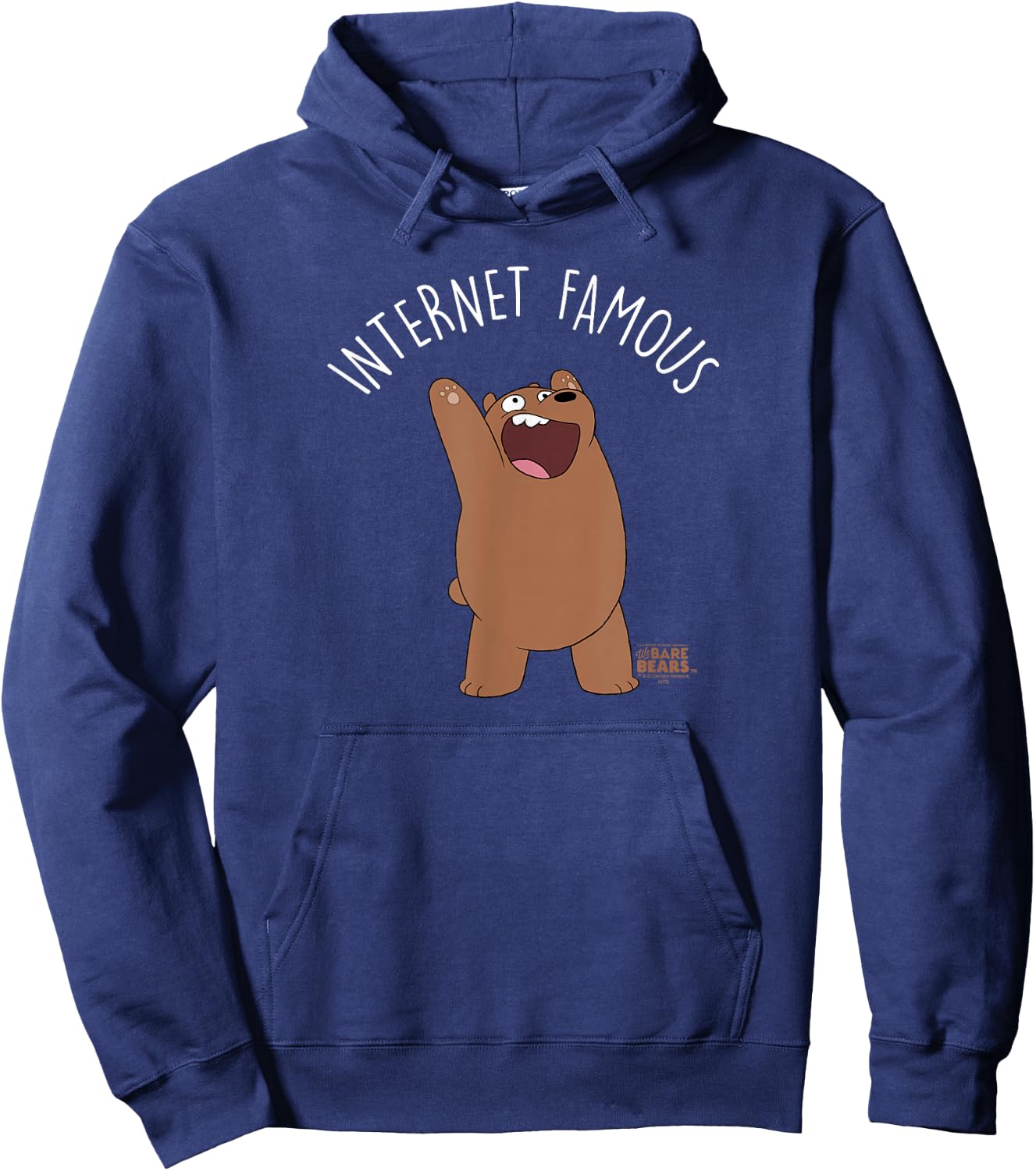 We Bare Bears Internet Famous Hoodie - Hoodie | Navy