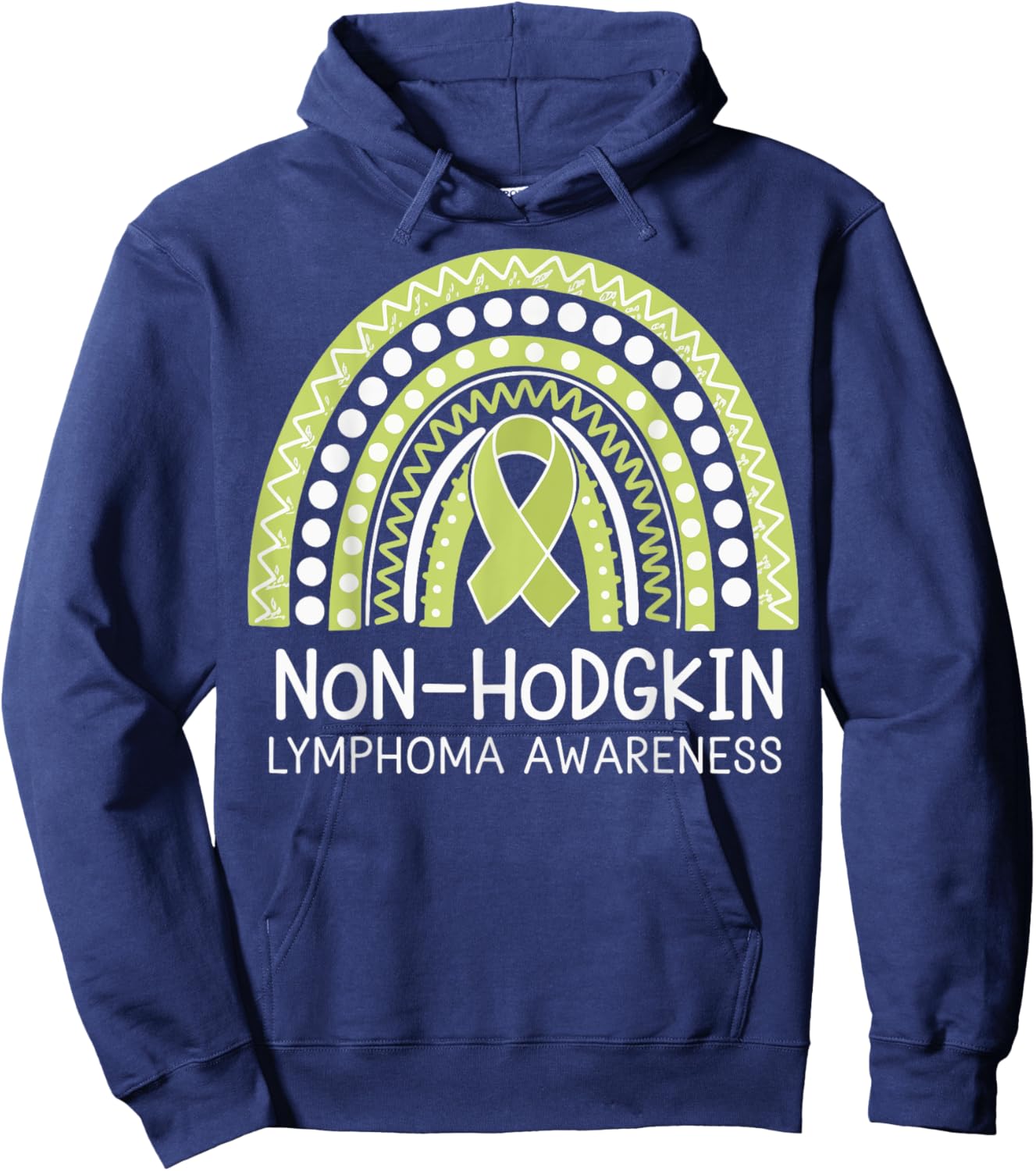 Non-hodgkin Lymphoma Awareness Hoodie - Hoodie | Navy