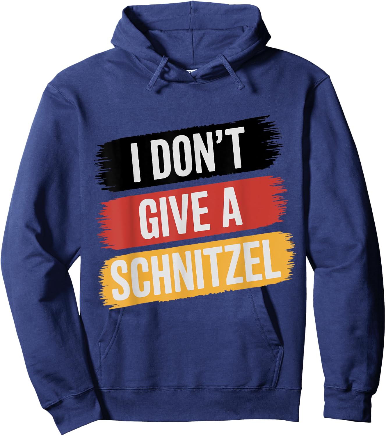 I Don't Give a Schnitzel Hoodie - Hoodie | Navy