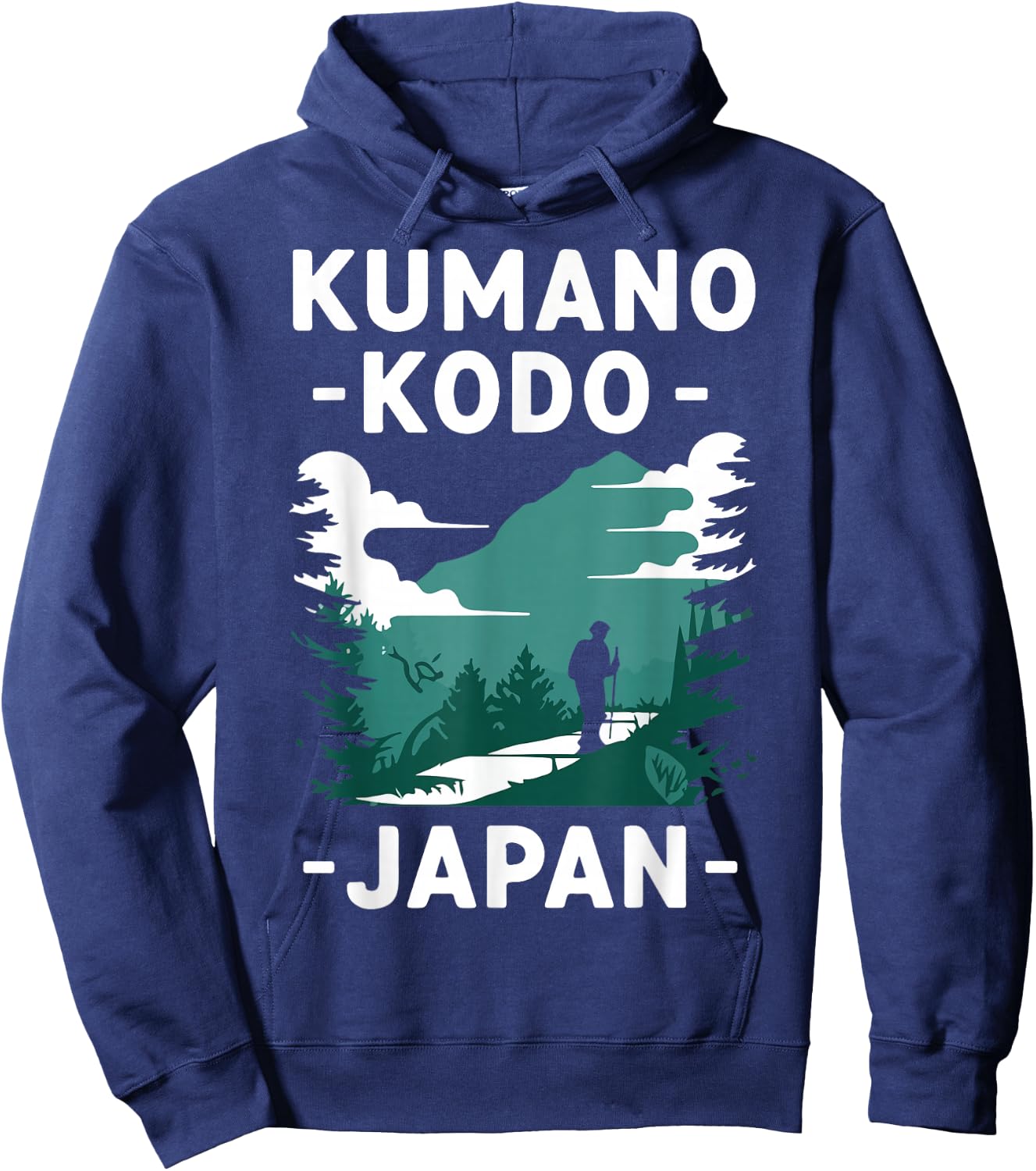 Kumano Kodo Japan Pilgrim Way Hoodie - Hoodie | Navy