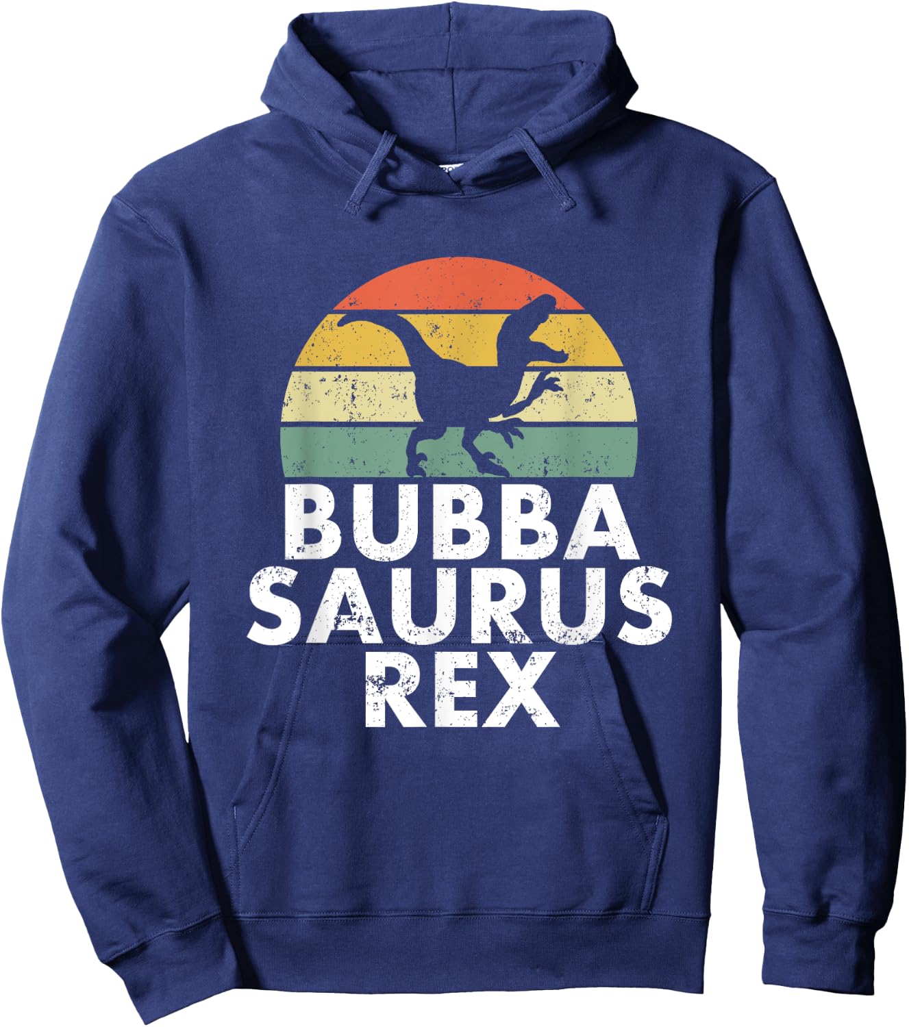 Bubbasaurus Rex Funny Bubba Dinosaur T Hoodie - Hoodie | Navy