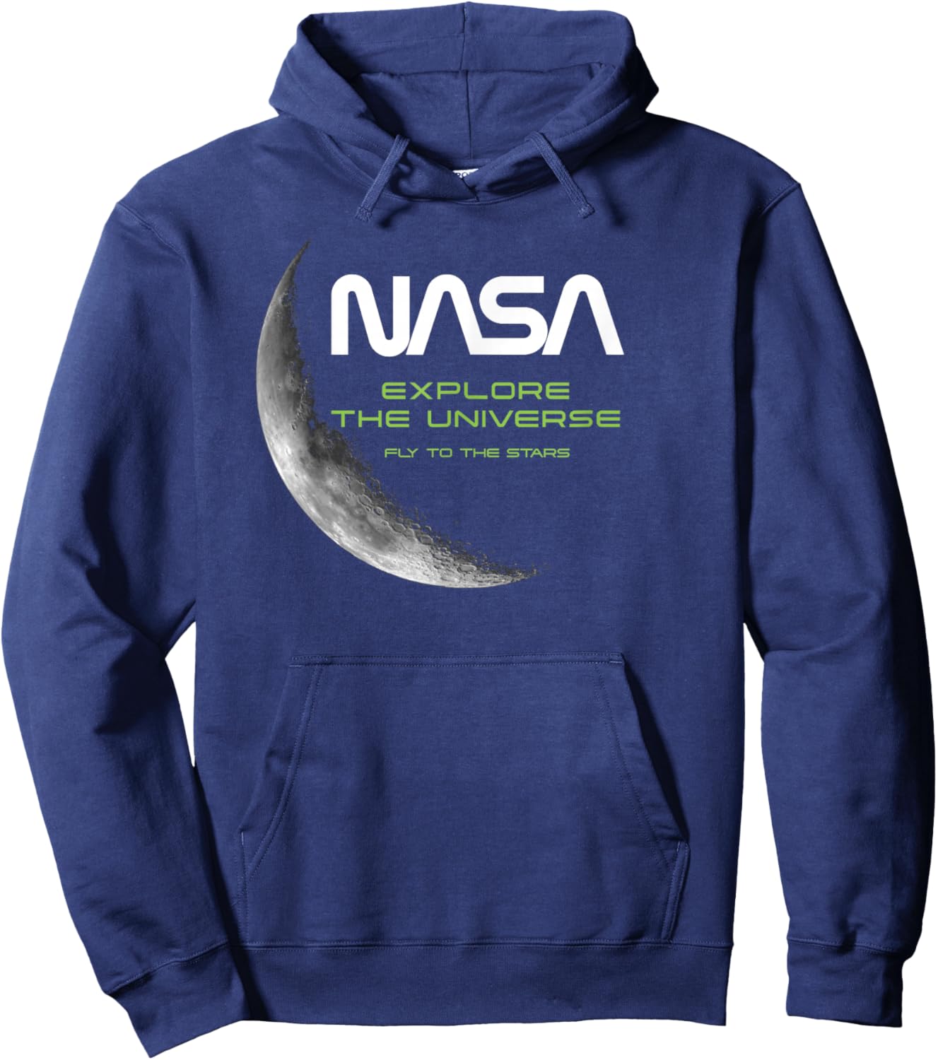 NASA - Moon Explore The Universe Hoodie - Hoodie | Navy