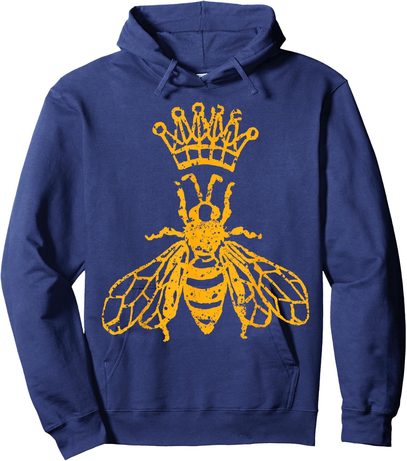 Queen Bee Beekeeping Honey Keeper Apparel Gift Hoodie - Hoodie | Navy