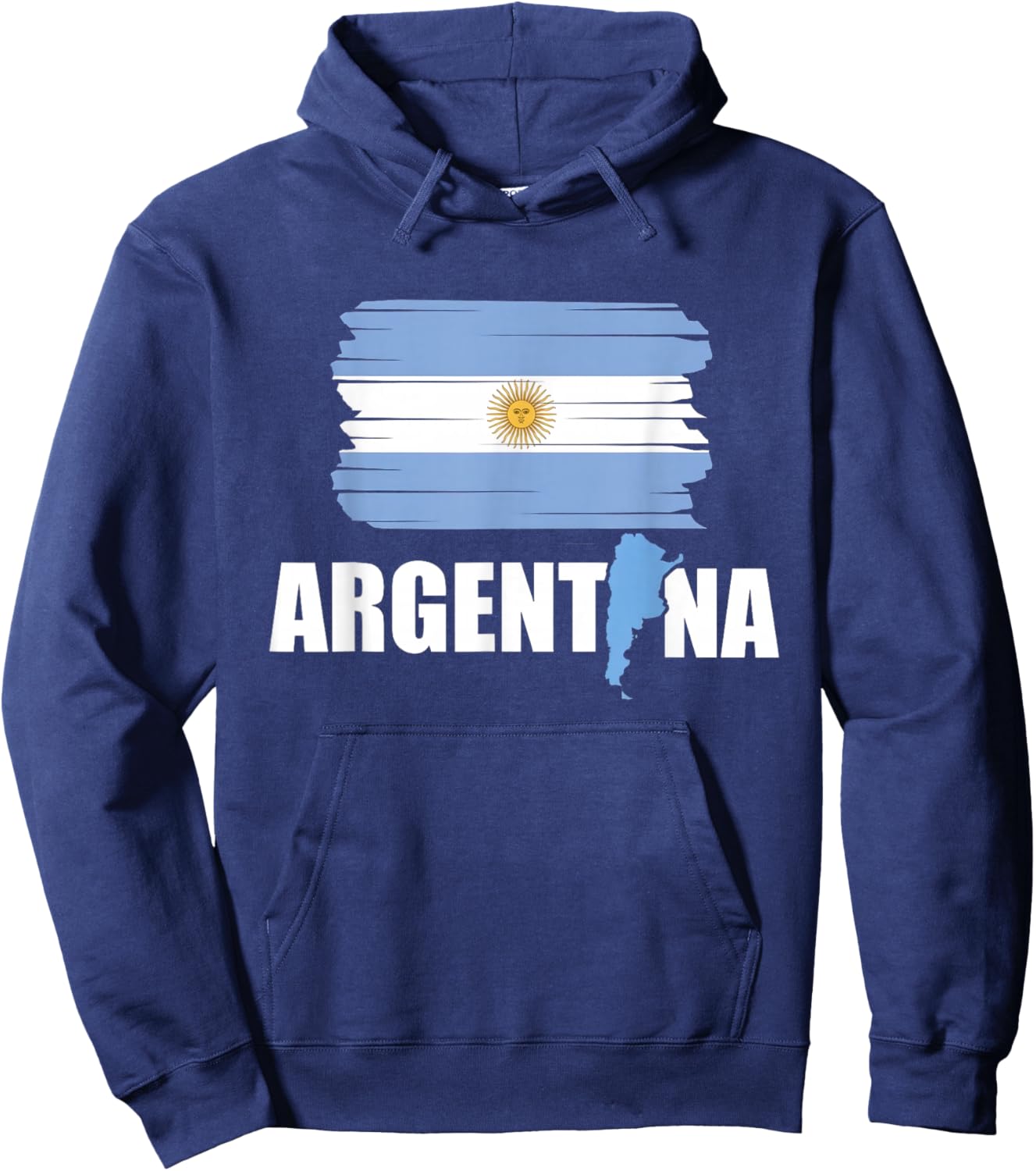 Argentina Flag, Argentina , Argentina Shirt Hoodie - Hoodie | Navy