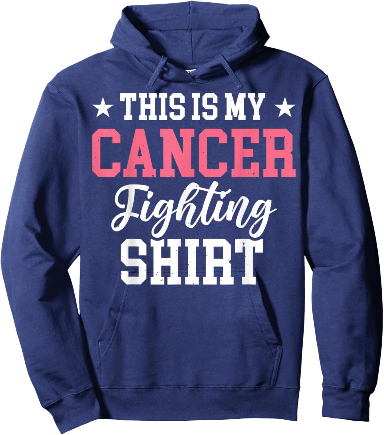 This Is My Cancer Fighting Hoodie - Hoodie | Navy