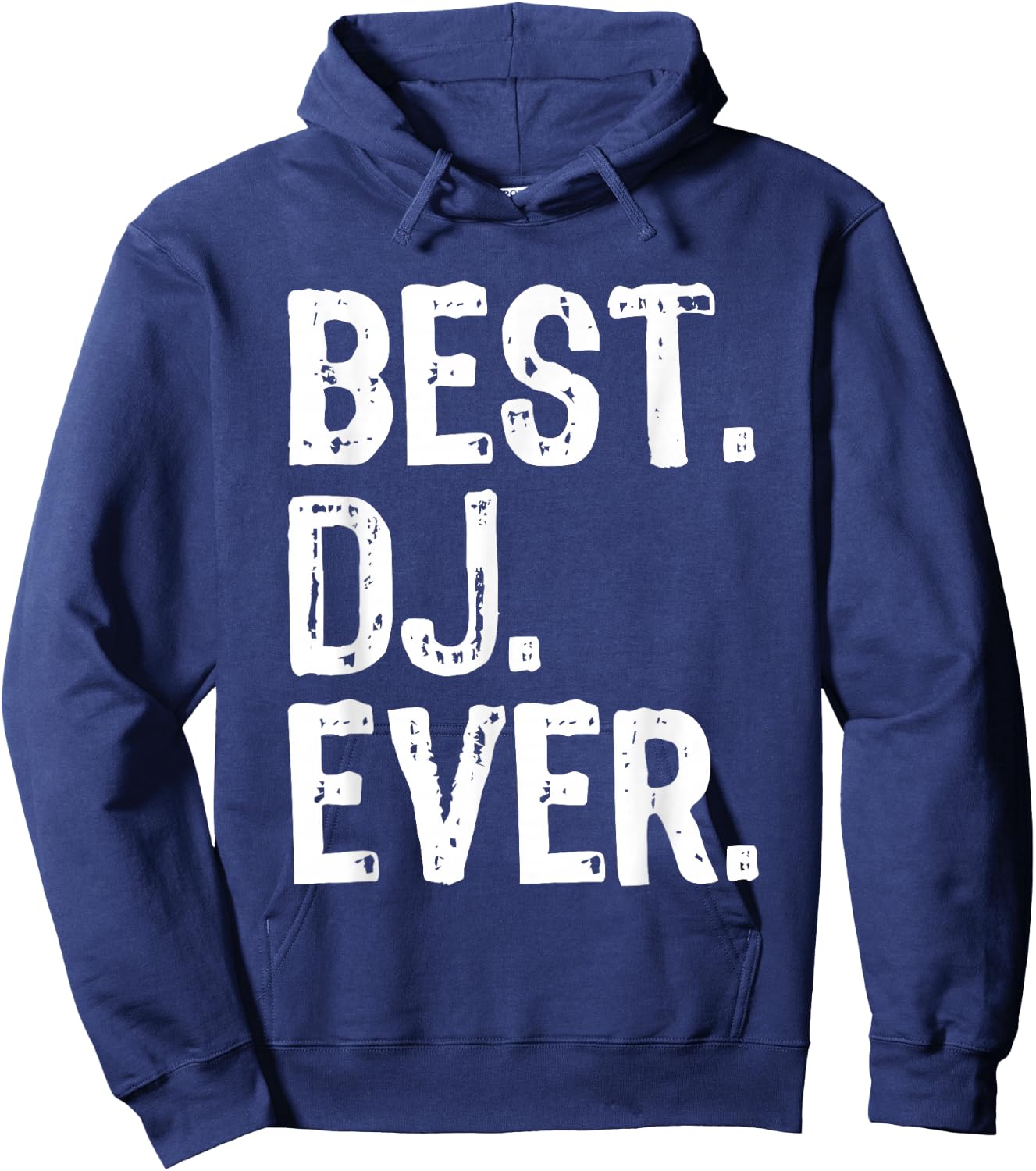 Best DJ Ever Funny Gift Christmas Hoodie - Hoodie | Navy