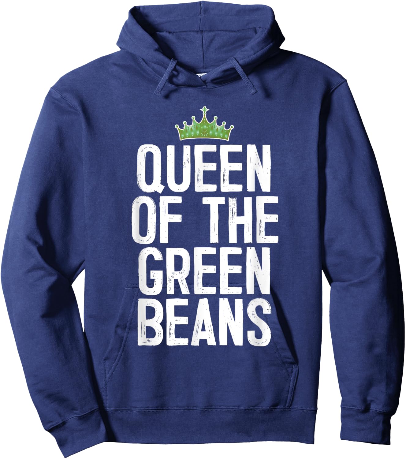 Queen Of The Green Beans Hoodie - Hoodie | Navy
