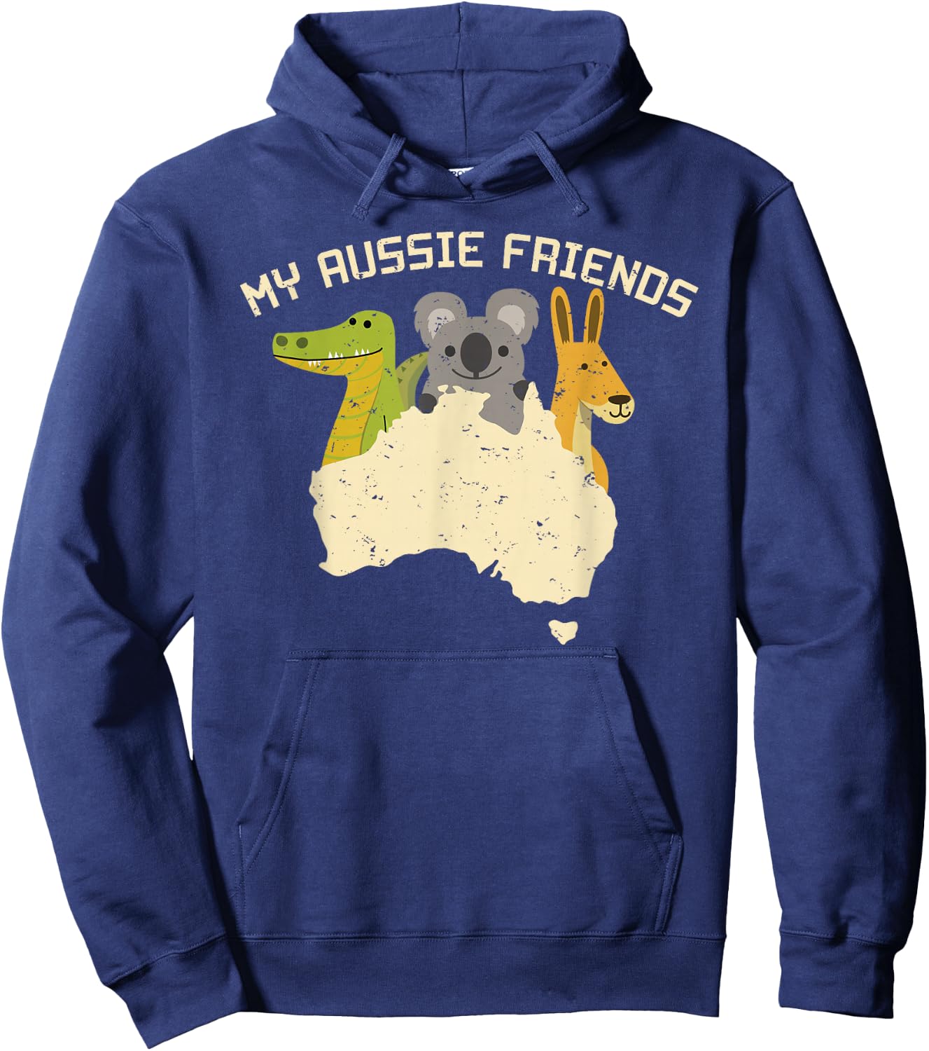 Australia Kids Australian Animals Gifts Hoodie - Hoodie | Navy