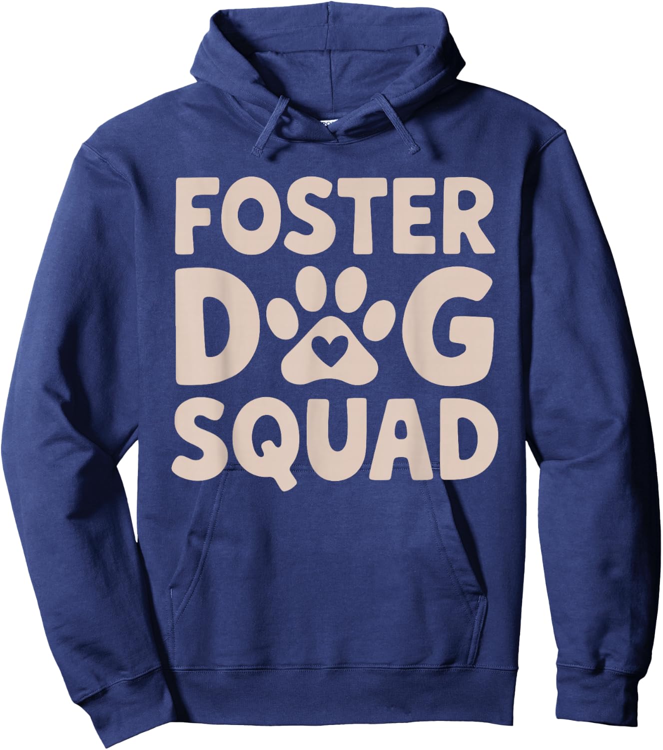 Foster Dog Squad Hoodie - Hoodie | Navy