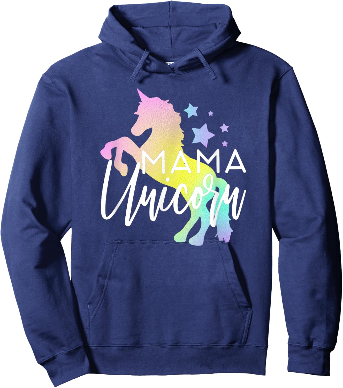 Mama Unicorn Hoodie - Hoodie | Navy
