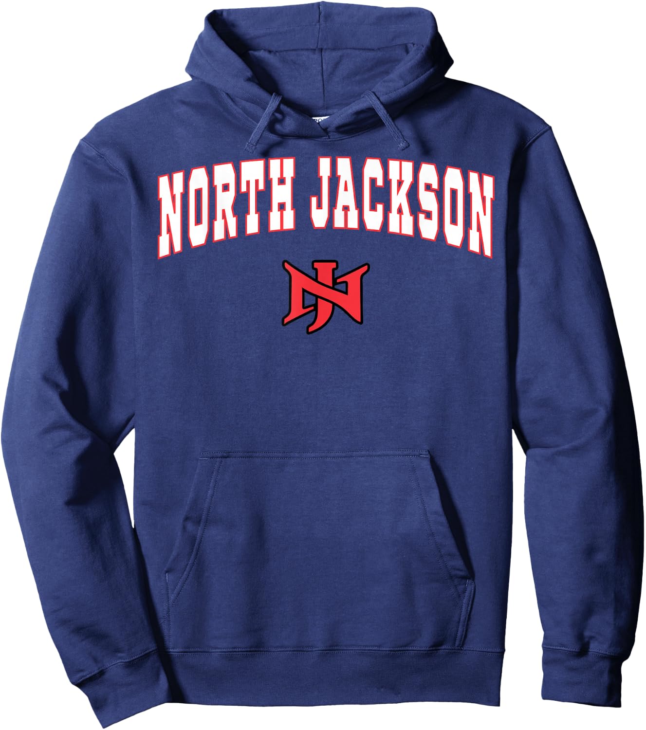 North Jackson High School Chiefs C2 Hoodie - Hoodie | Navy