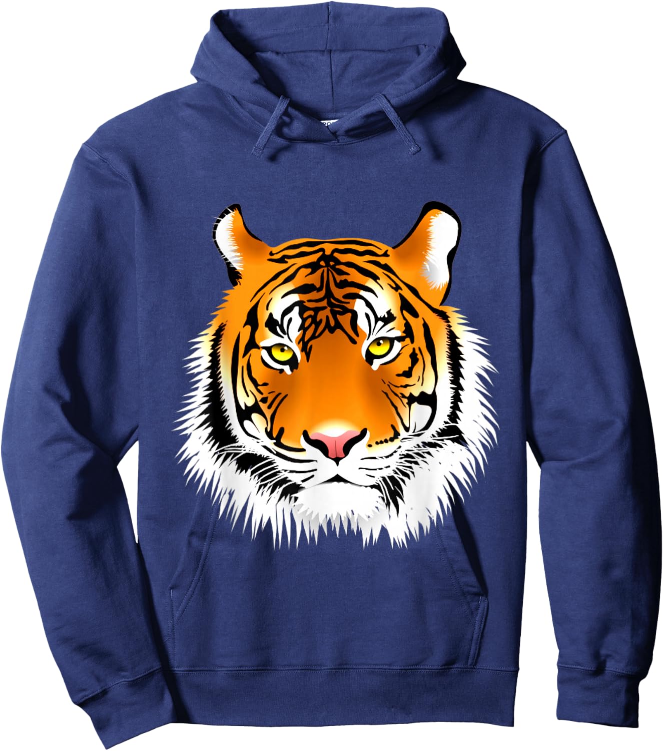 Tiger Head Design , Women, Boys & Girls Hoodie - Hoodie | Navy