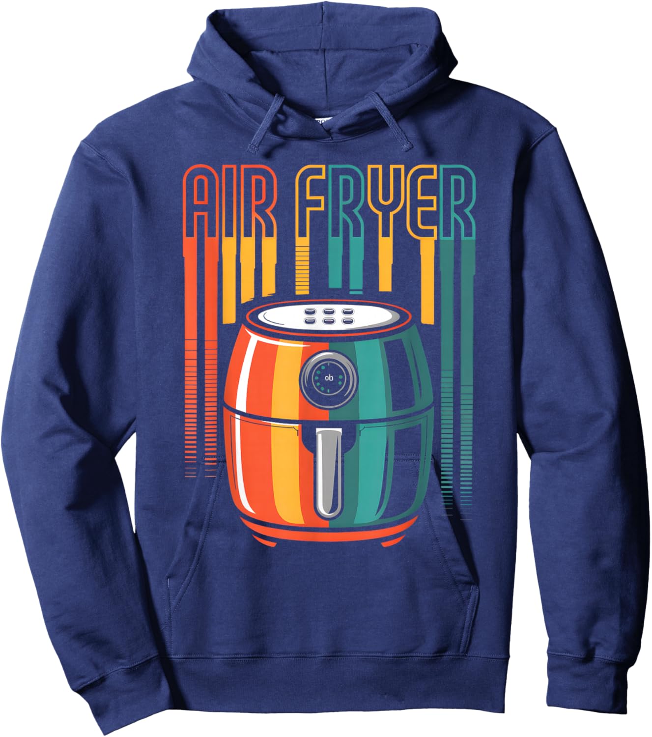 Air Fryer Retro Hoodie - Hoodie | Navy