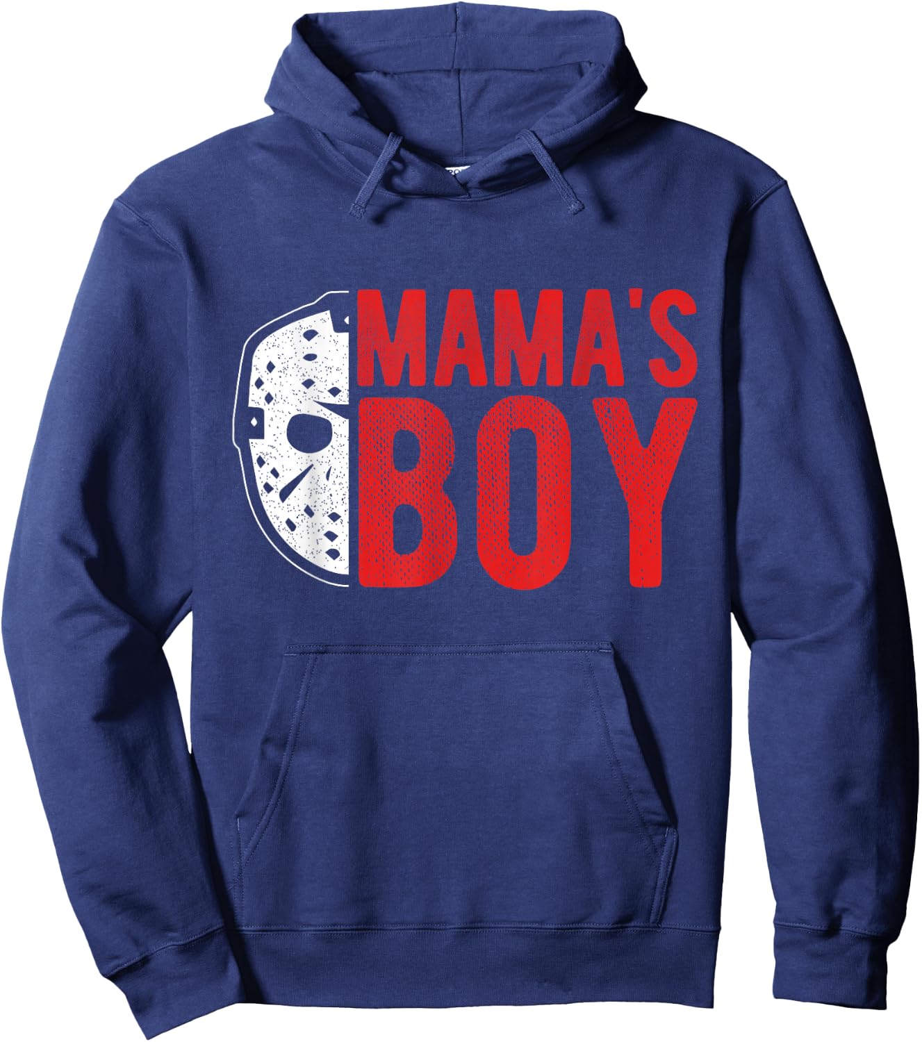 MAMA'S BOY Horror Movie Fan Hoodie - Hoodie | Navy
