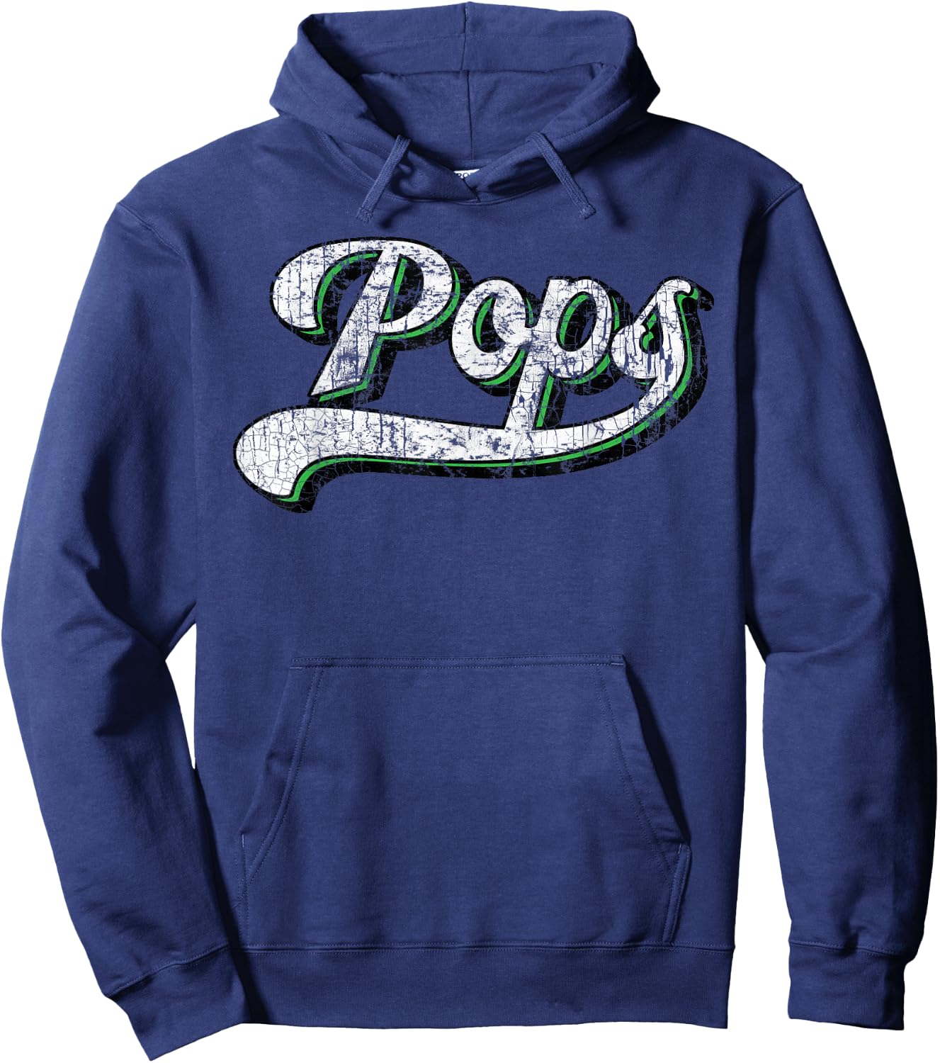 Vintage Father's Day Pops Hoodie - Hoodie | Navy