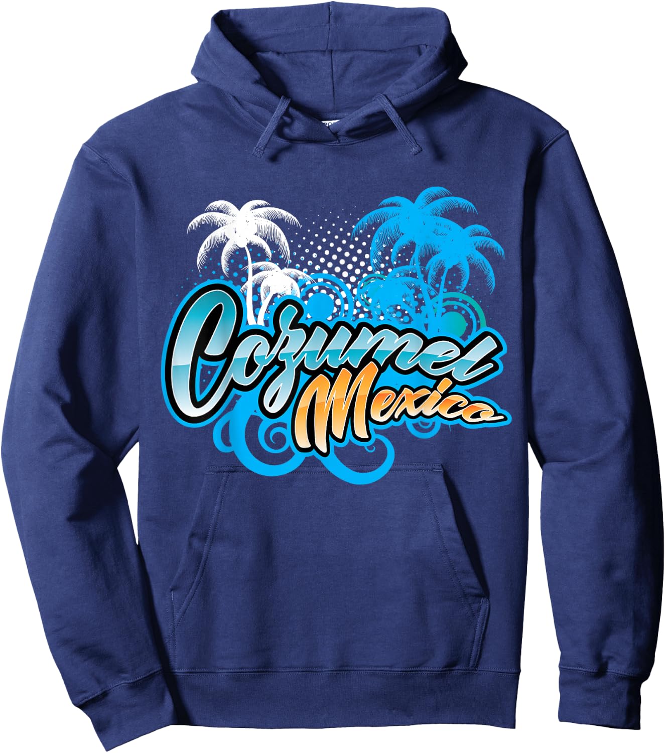 Cozumel Mexico Souvenir Gift Traveler Men/Women Hoodie - Hoodie | Navy