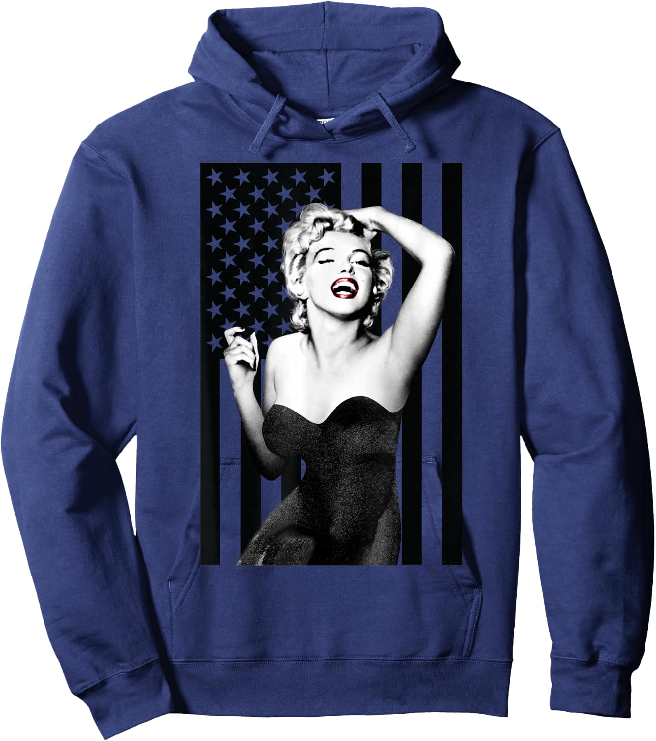 Marilyn Monroe Superstar Marilyn Hoodie - Hoodie | Navy