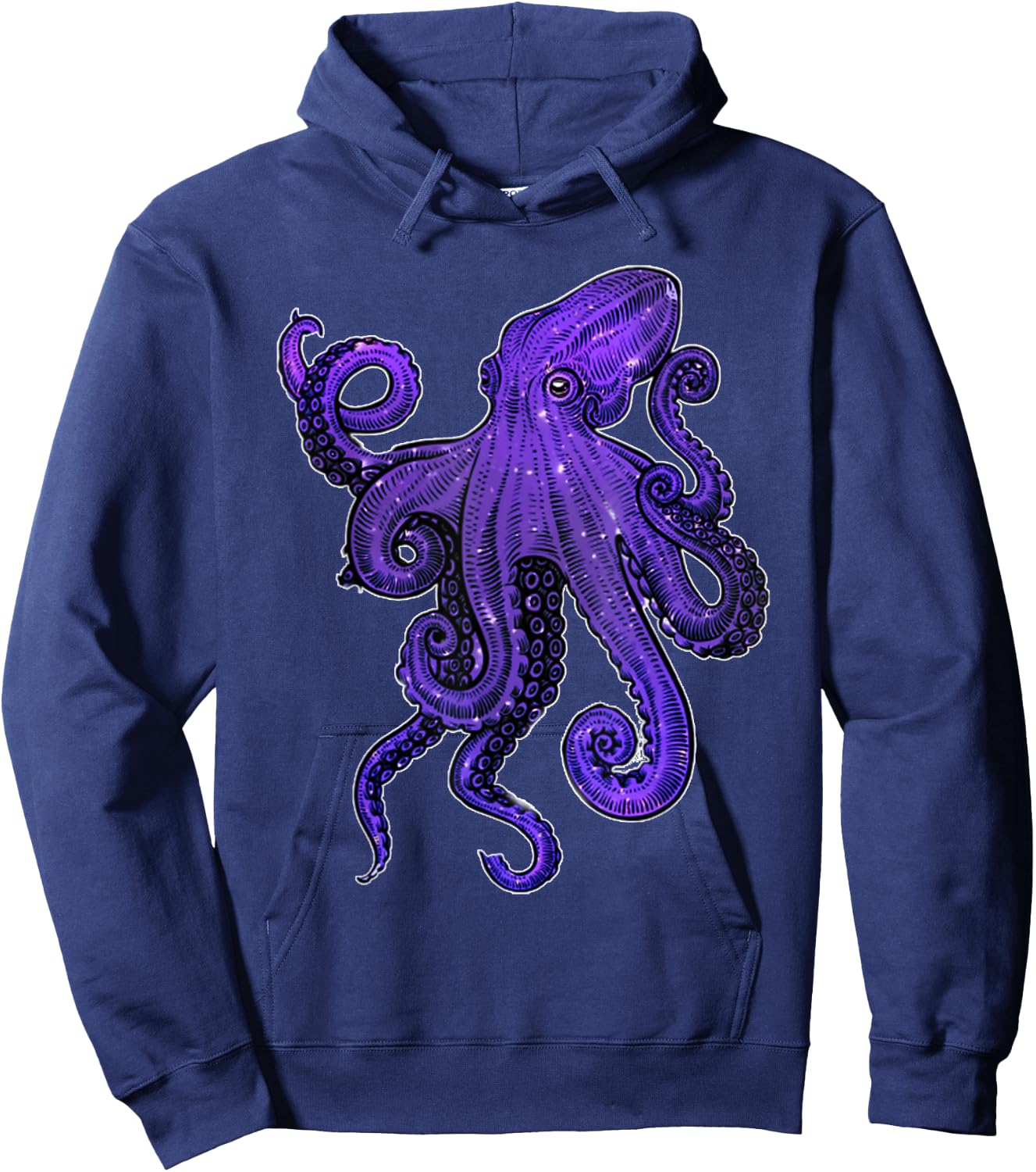 New Octopus Gift women Octopus lovers Kraken Hoodie - Hoodie | Navy