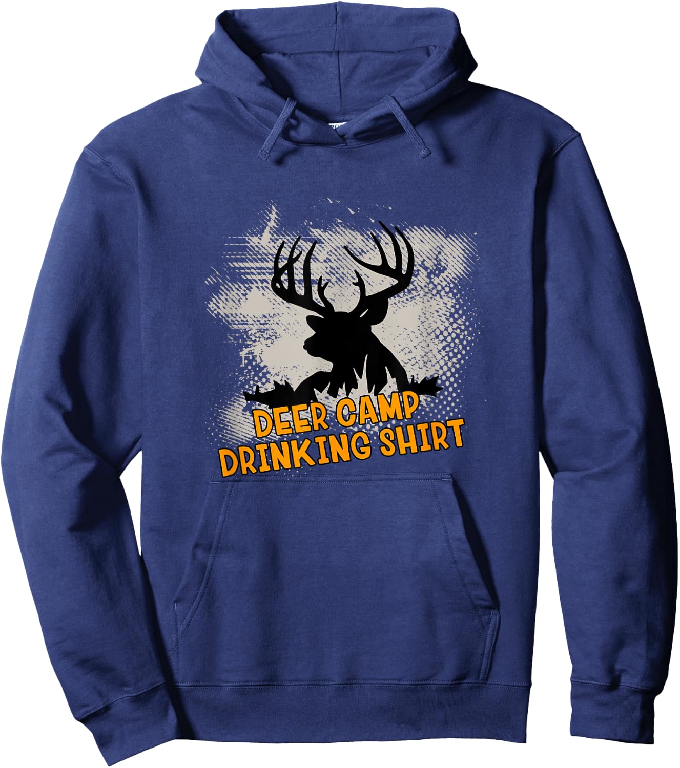 Deer Camp Drinking Shirt - Funny Hunting Gift Hoodie - Hoodie | Navy