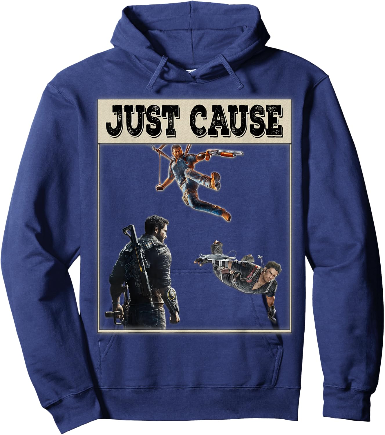 Play Just Cause All Time Hoodie - Hoodie | Navy