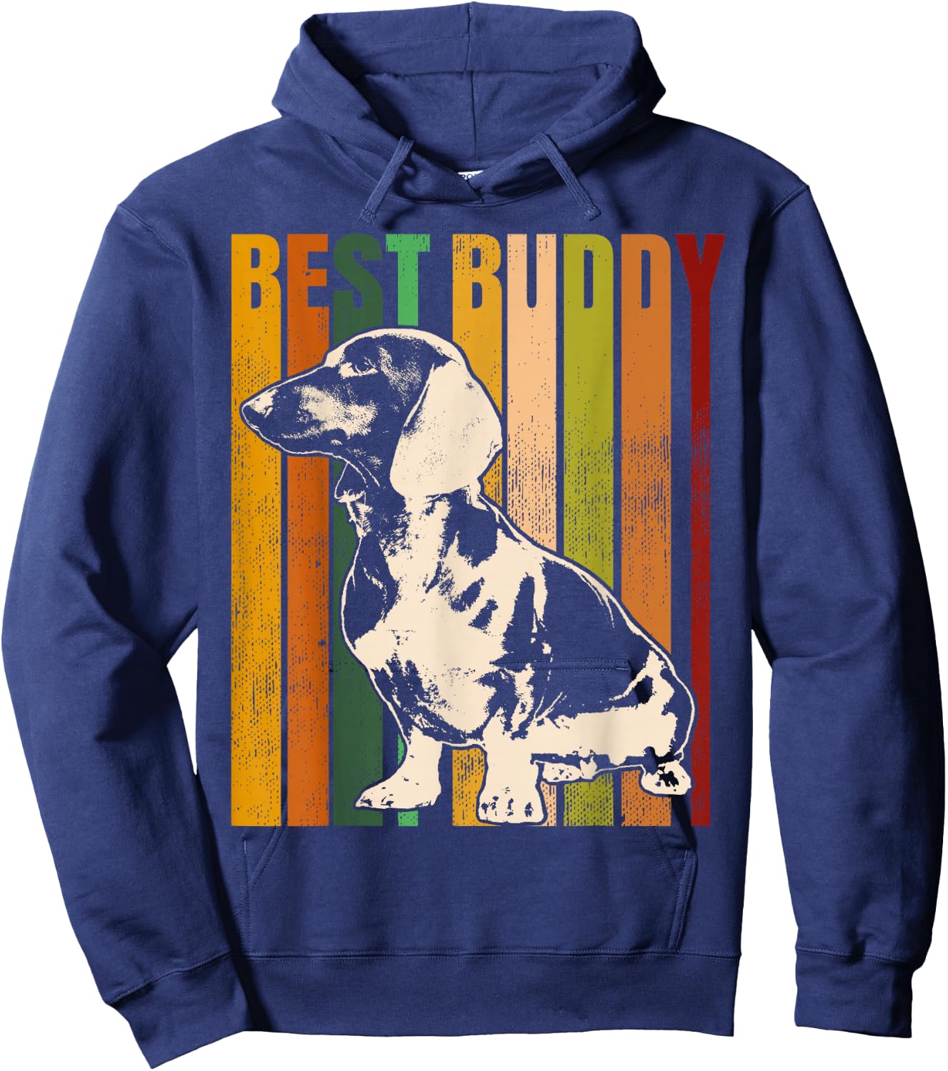 Dachshund Dachshund Teckel Hoodie - Hoodie | Navy