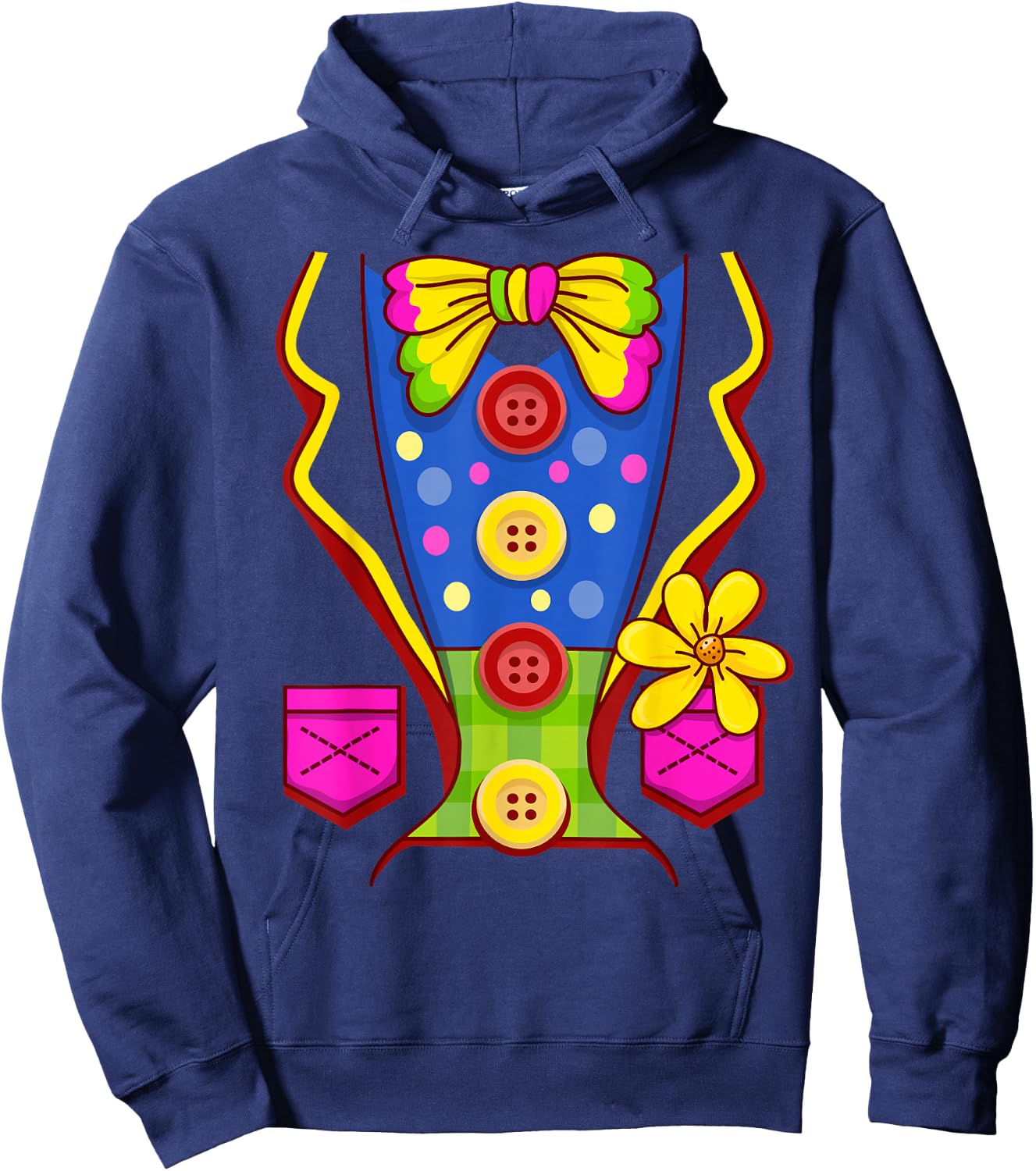 Clown Costume Circus Hoodie - Hoodie | Navy