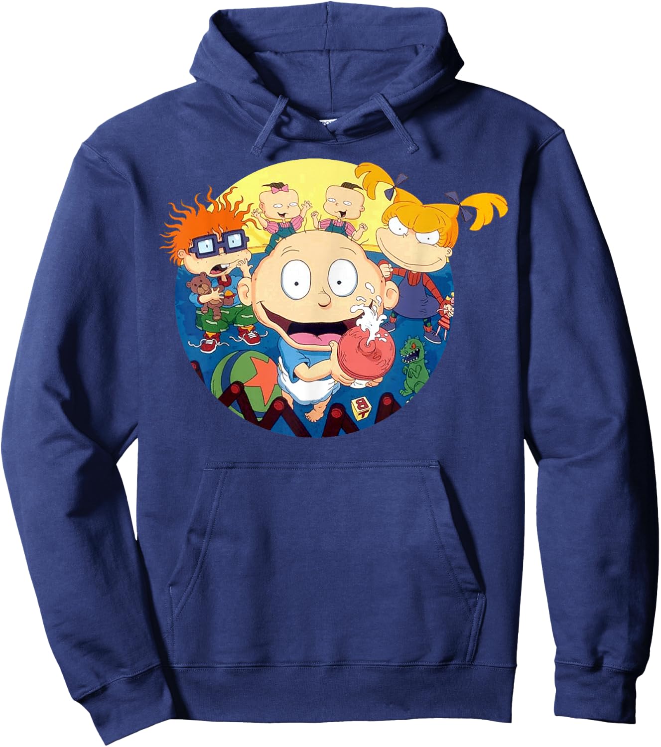 Nickelodeon Rug Rats Show Intro Hoodie - Hoodie | Navy