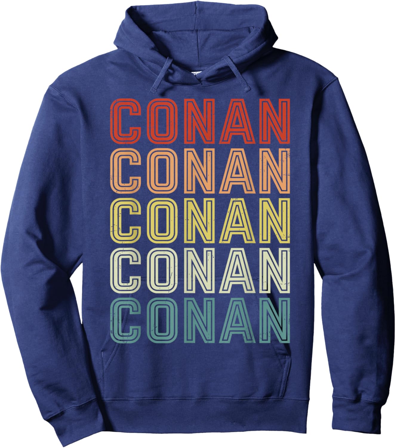 Conan Vintage Design Men Women Kids Hoodie - Hoodie | Navy