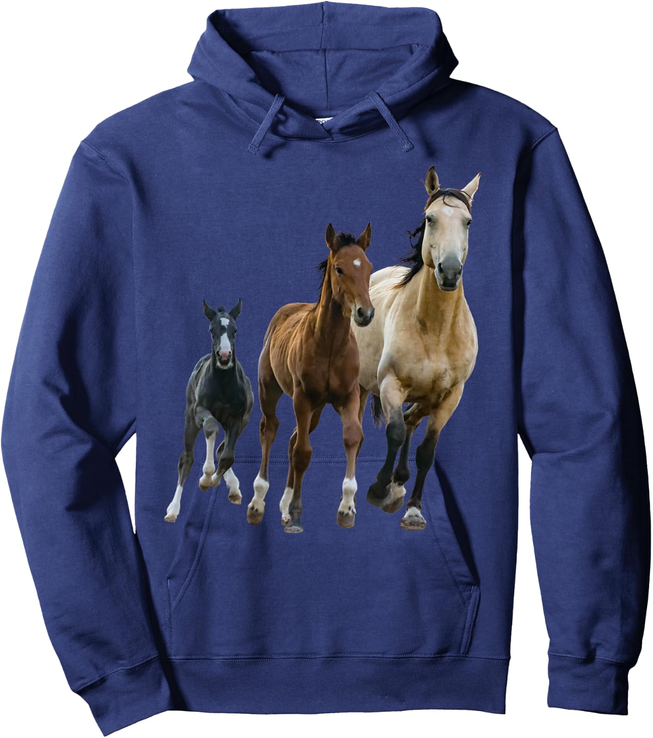I love Horses Hoodie - Hoodie | Navy
