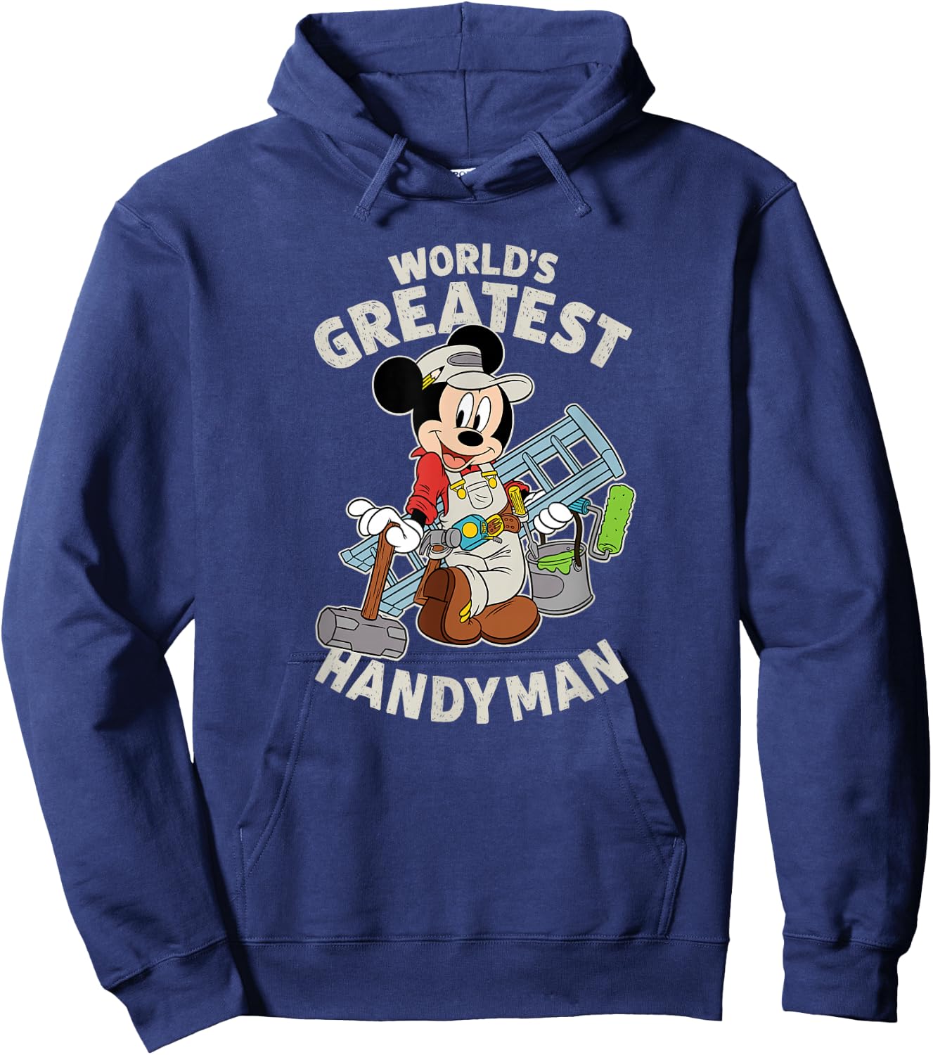 Disney Mickey Mouse "World's Greatest Handyman" Hoodie - Hoodie | Navy