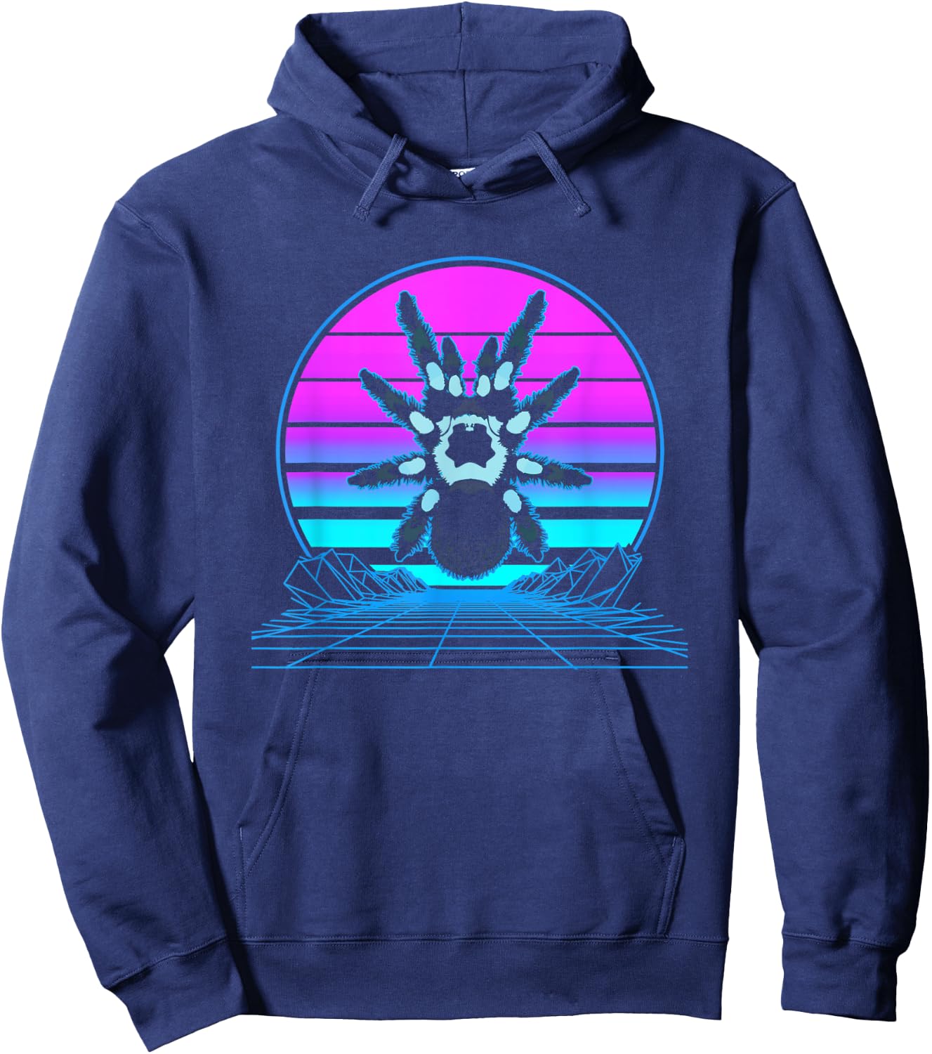 Tarantula Pastel Goth Vaporwave Hoodie - Hoodie | Navy