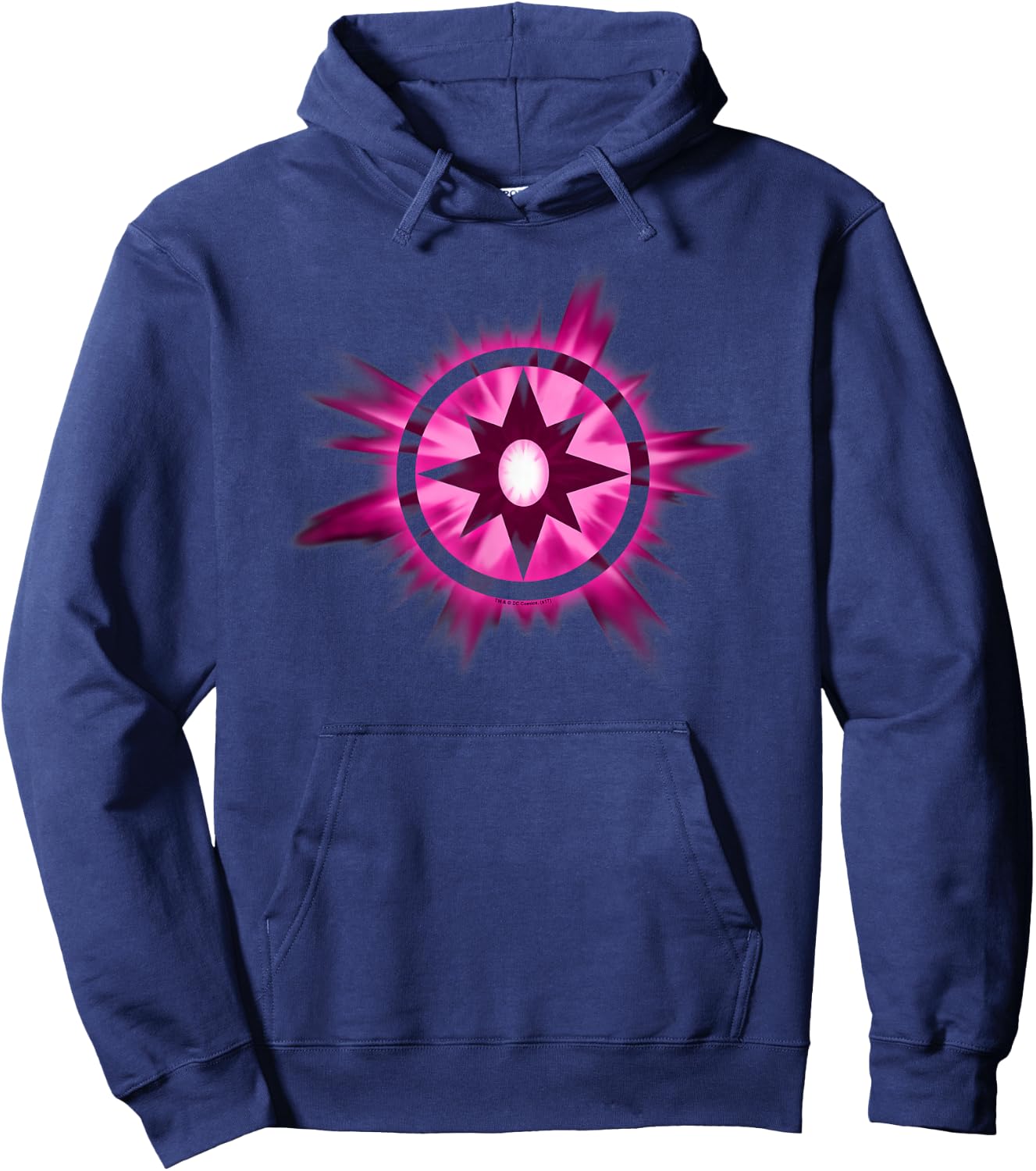 Green Lantern Sapphire Glow T Shirt Hoodie - Hoodie | Navy