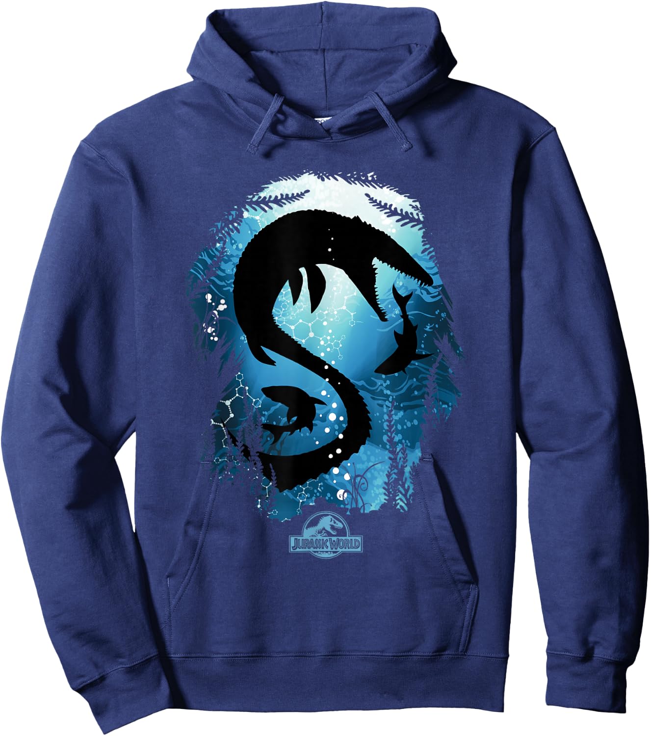 Jurassic World Mosasaurus Hoodie - Hoodie | Navy