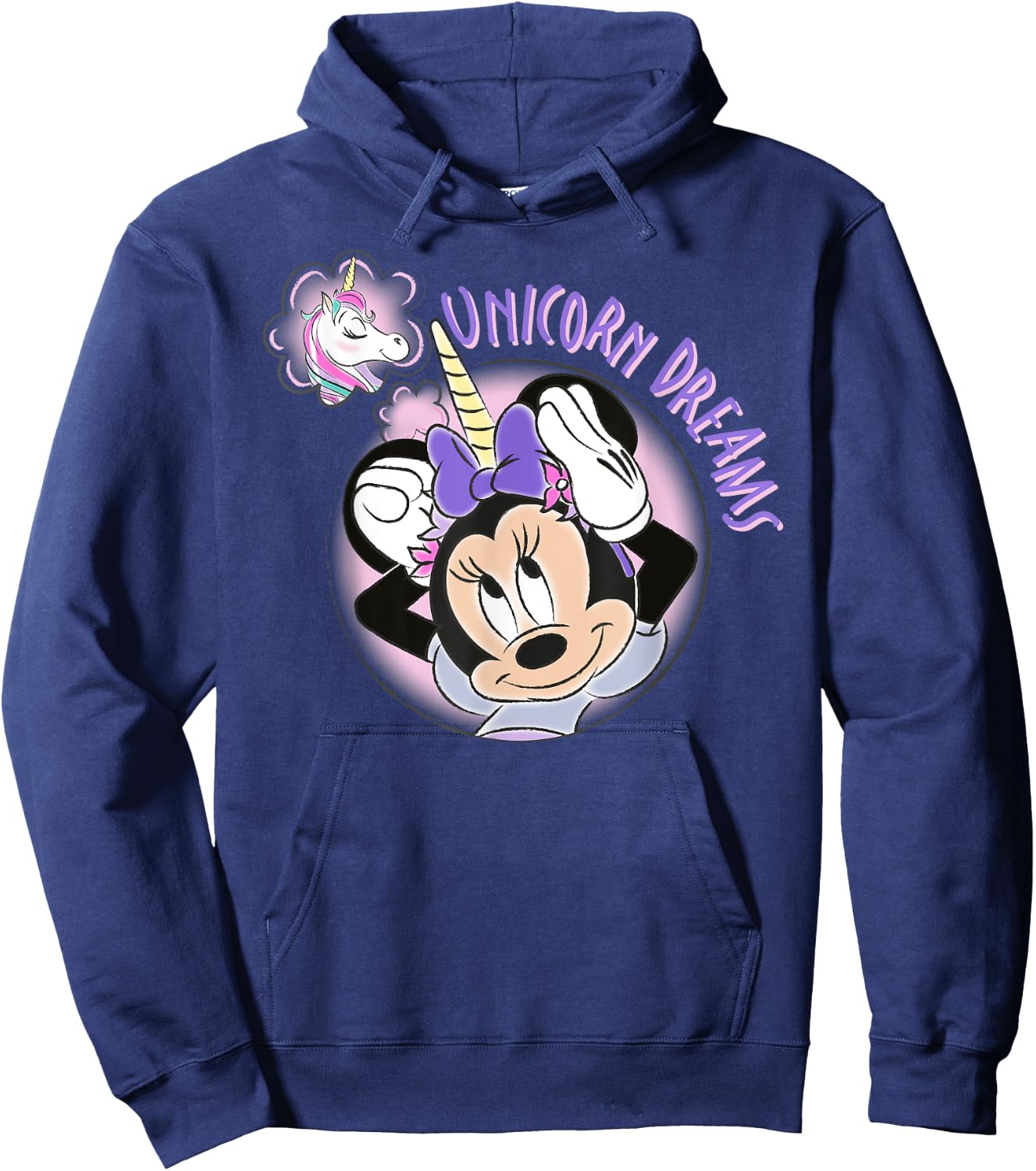 Disney - Minnie Mouse Unicorn Dreams Hoodie - Hoodie | Navy