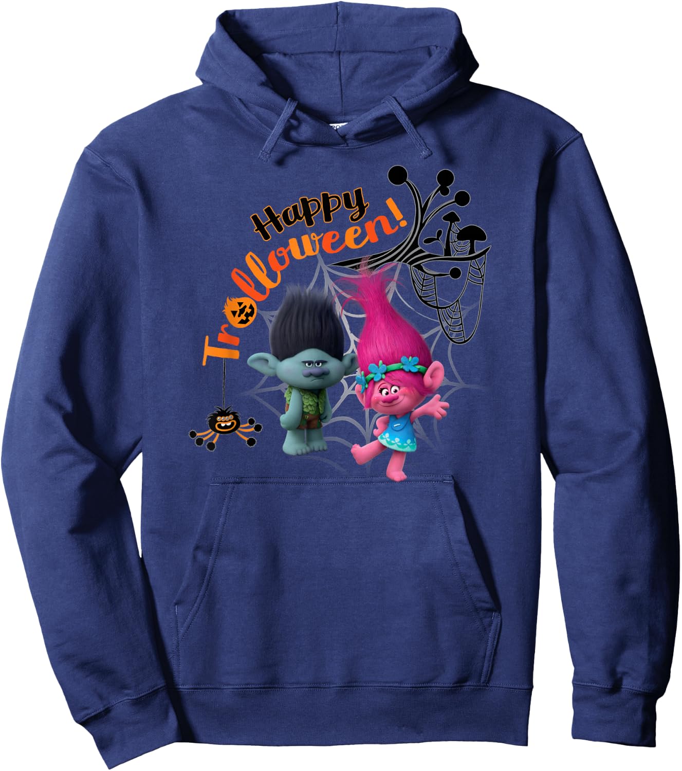 DreamWorks Trolls Happy Halloween Hoodie - Hoodie | Navy