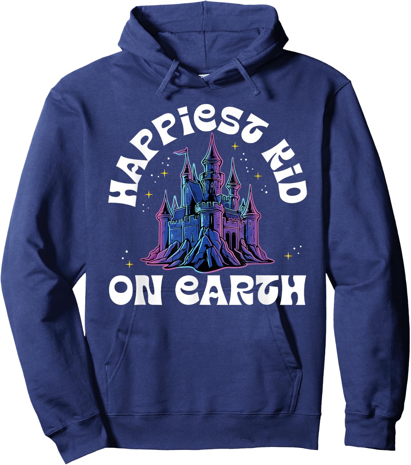 Happiest Kid On Earth Magical Castle Hoodie - Hoodie | Navy