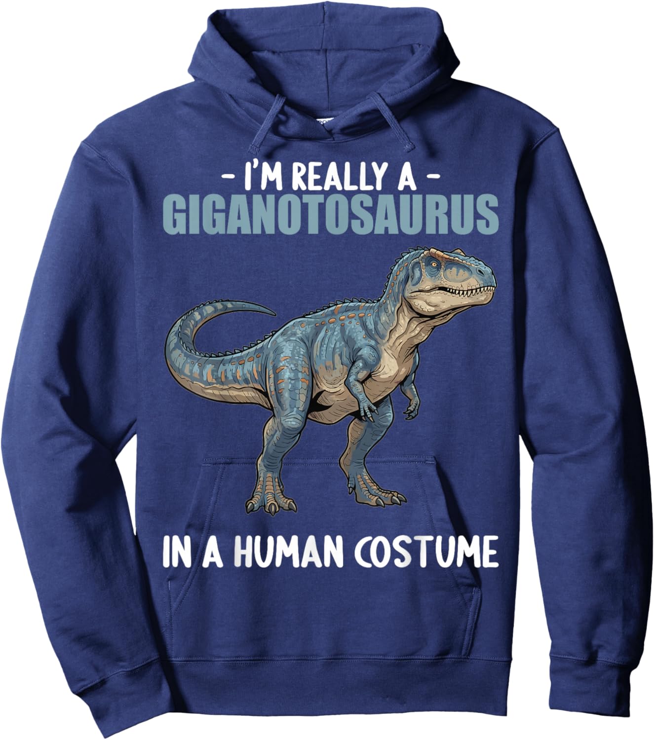 Giganotosauruses Giganotosaurus Hoodie - Hoodie | Navy