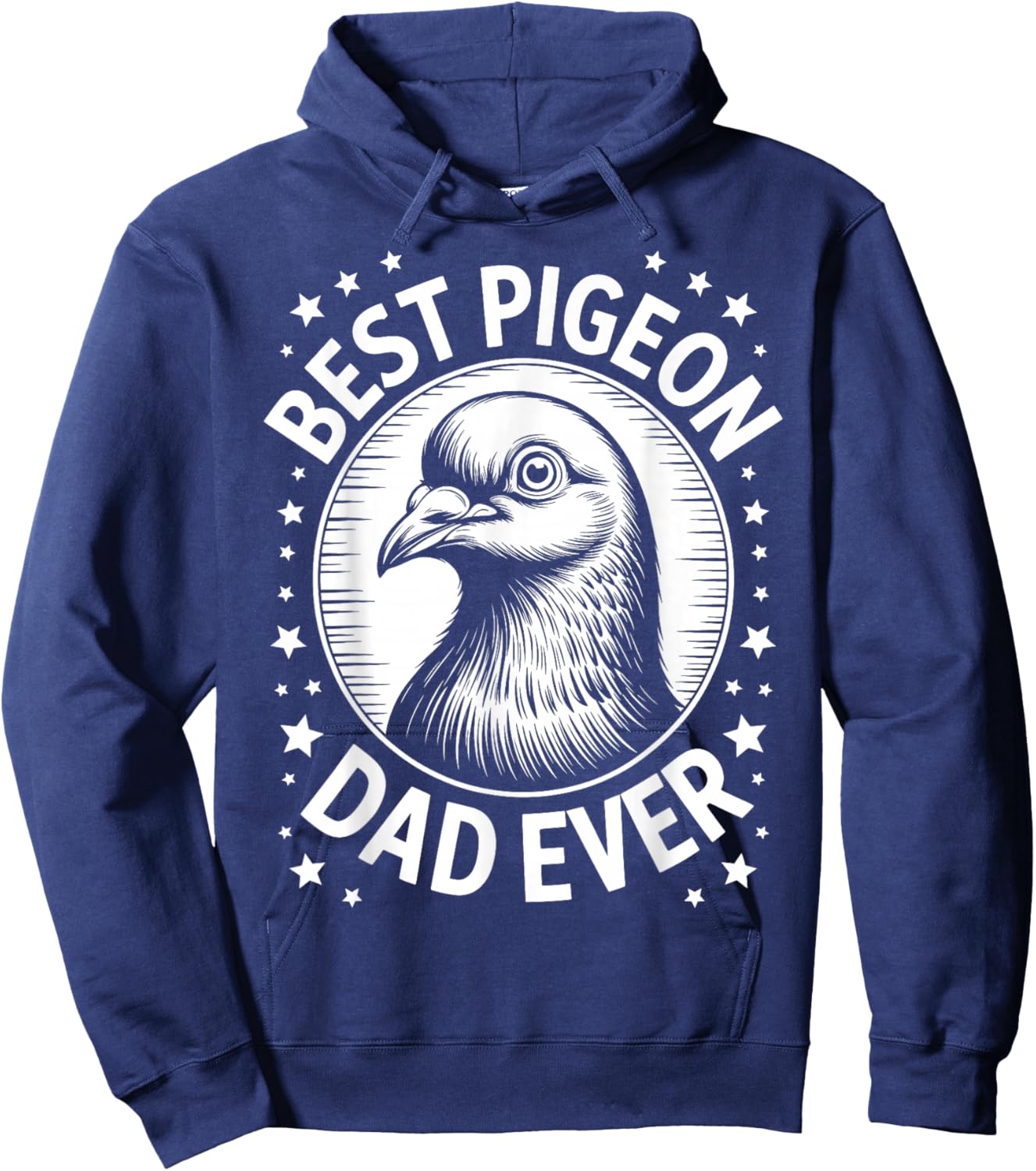 Pigeon Dad Funny Pigeon Hoodie - Hoodie | Navy
