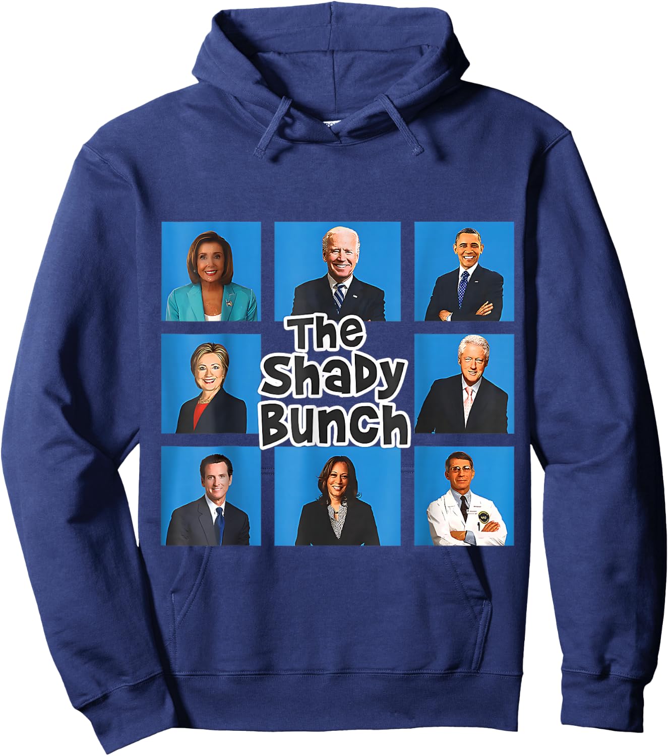 Funny The Shady Bunch 2024 Hoodie - Hoodie | Navy