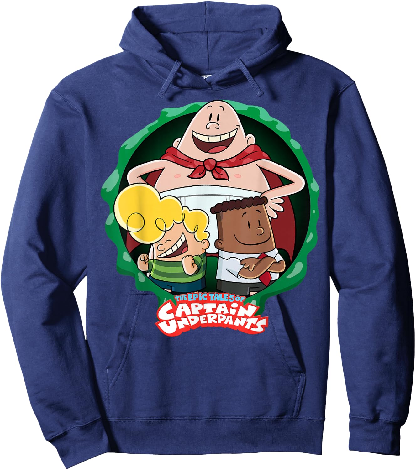 Captain Underpants The First Epic Movie Squad Hoodie - Hoodie | Navy