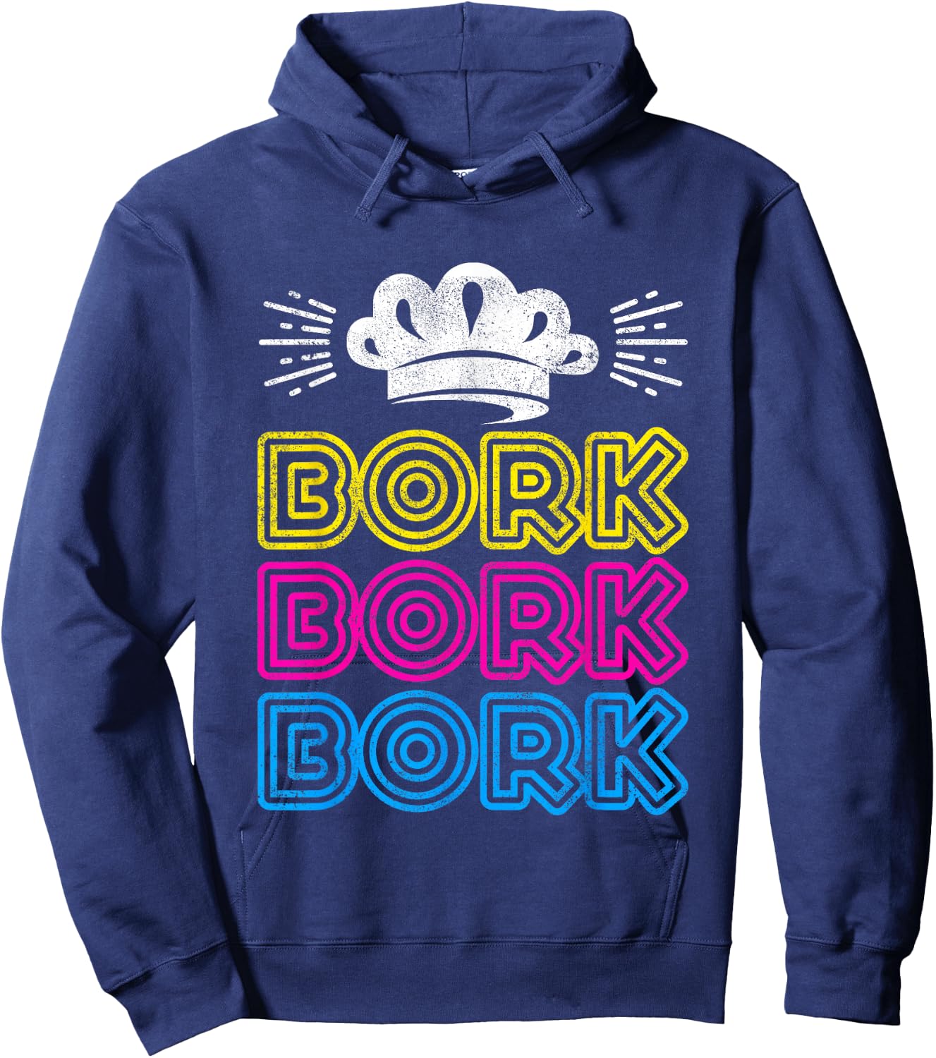 Bork Bork Bork Funny Swedish Chef Hoodie - Hoodie | Navy