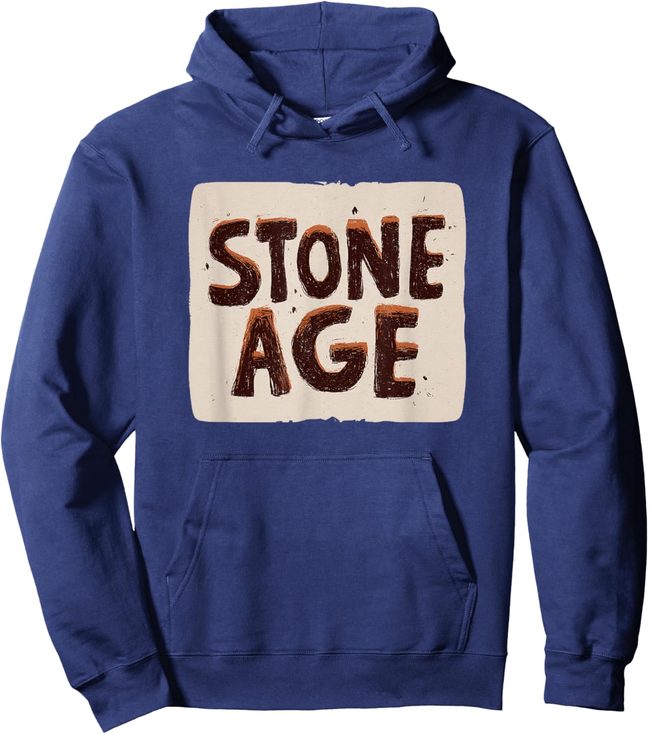Awesome Stone Age Costume for Boys and Girls Hoodie - Hoodie | Navy