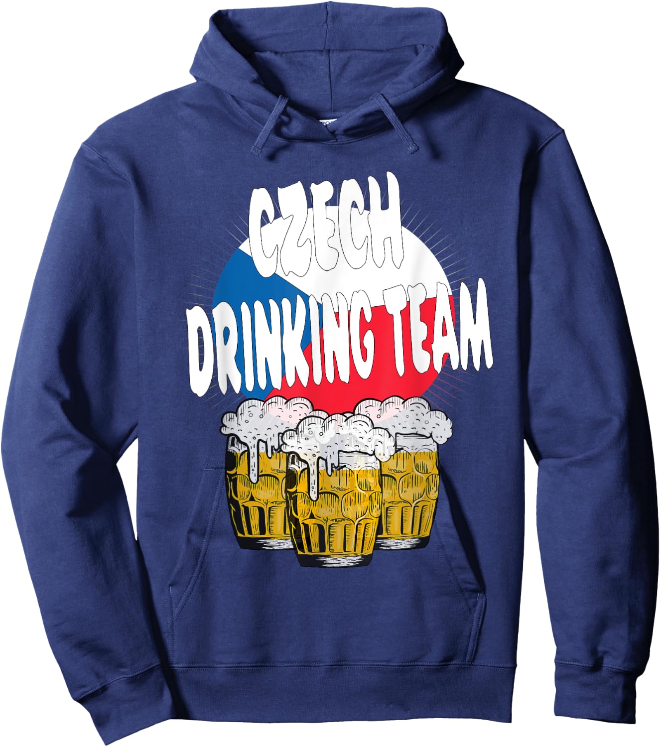 Czech drinking team Hoodie - Hoodie | Navy