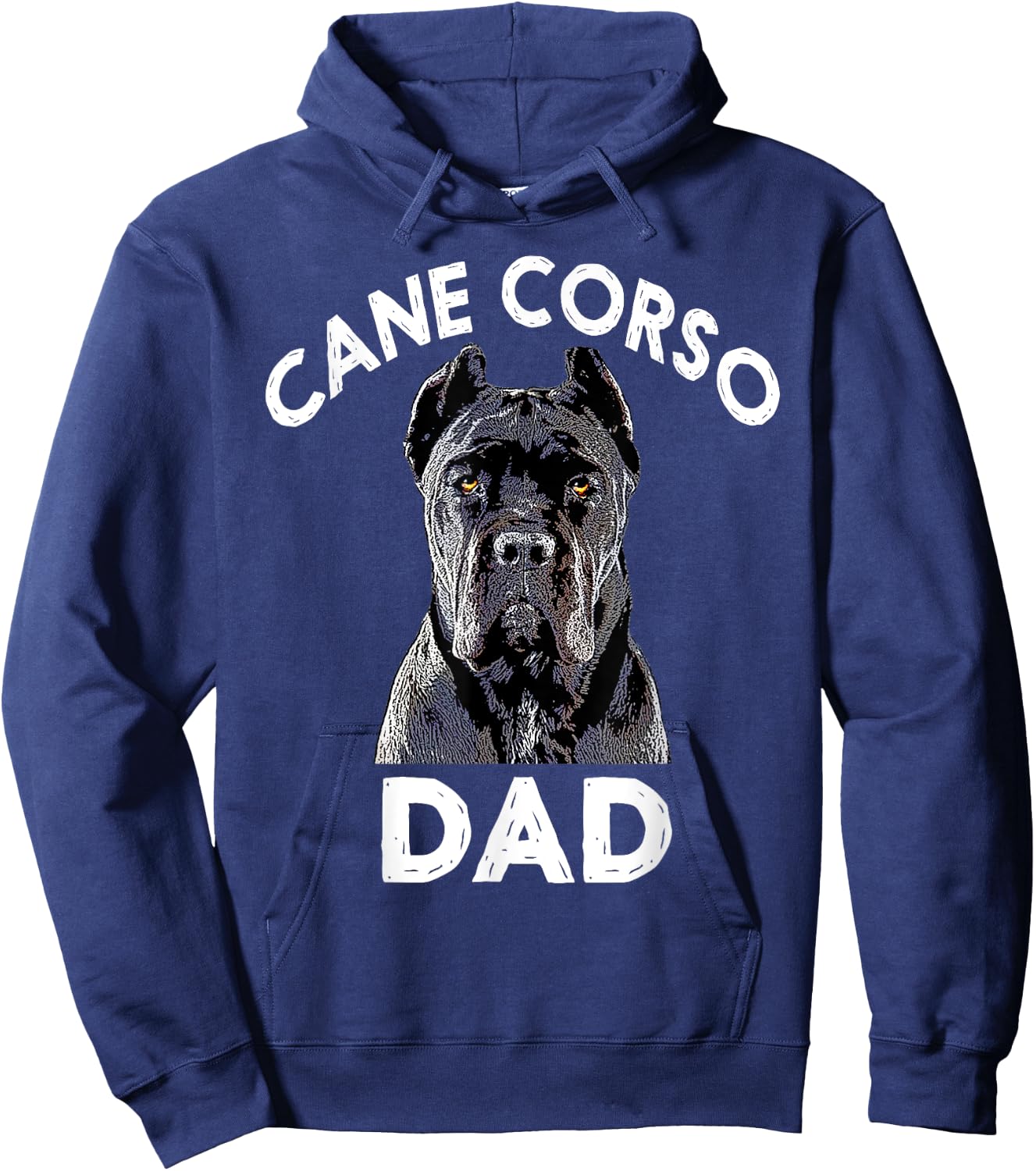 Cane Corso Dad Italian Mastiff Gift Hoodie - Hoodie | Navy