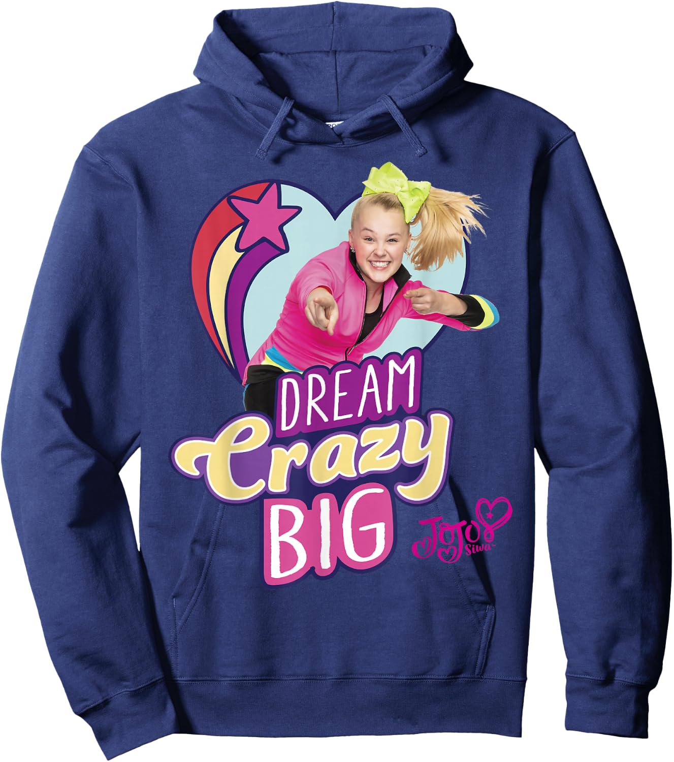 Nickelodeon JoJo Siwa Dream Crazy Big Hoodie - Hoodie | Navy