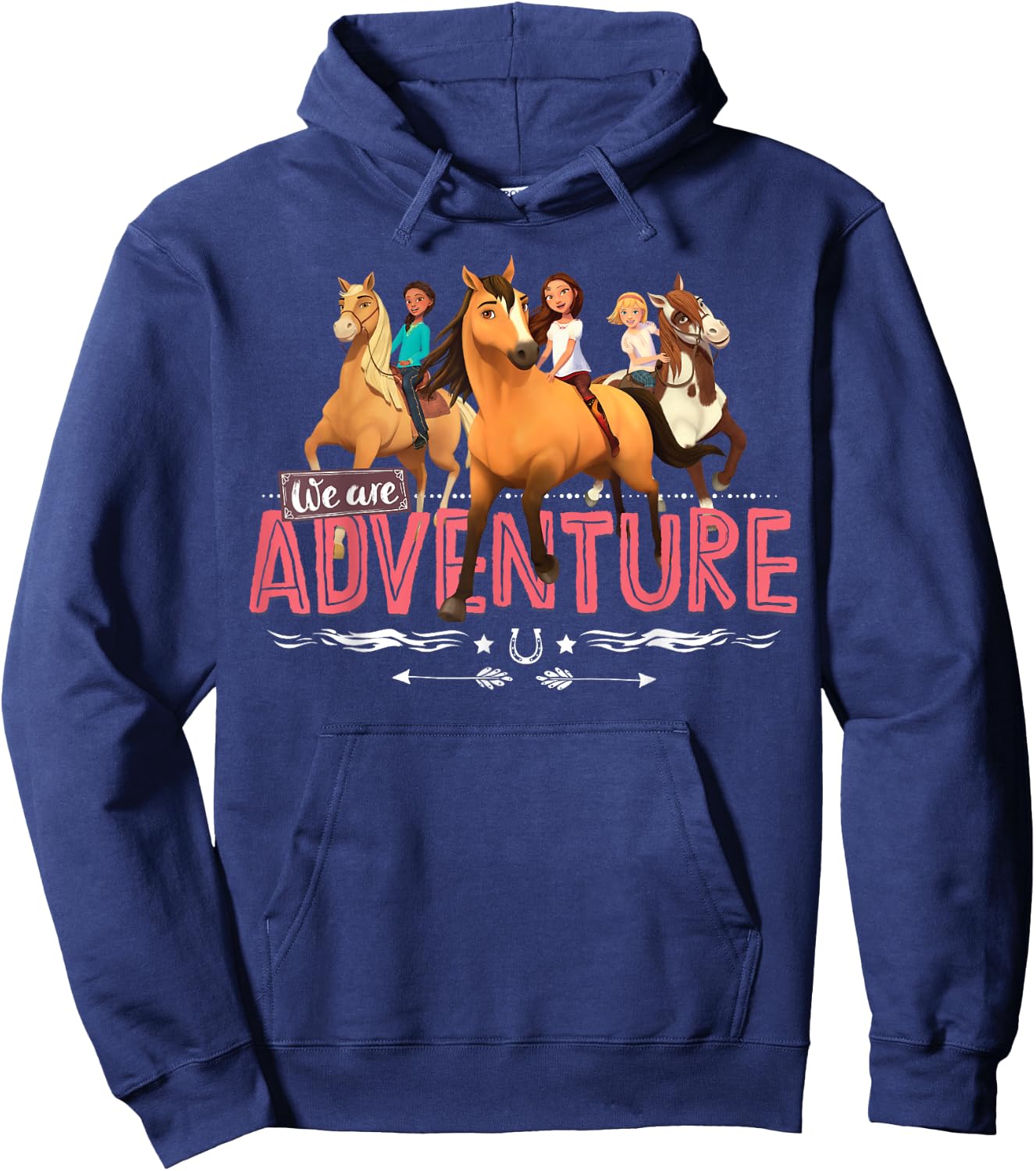 DreamWorks Spirit Riding Free Adventure Hoodie - Hoodie | Navy