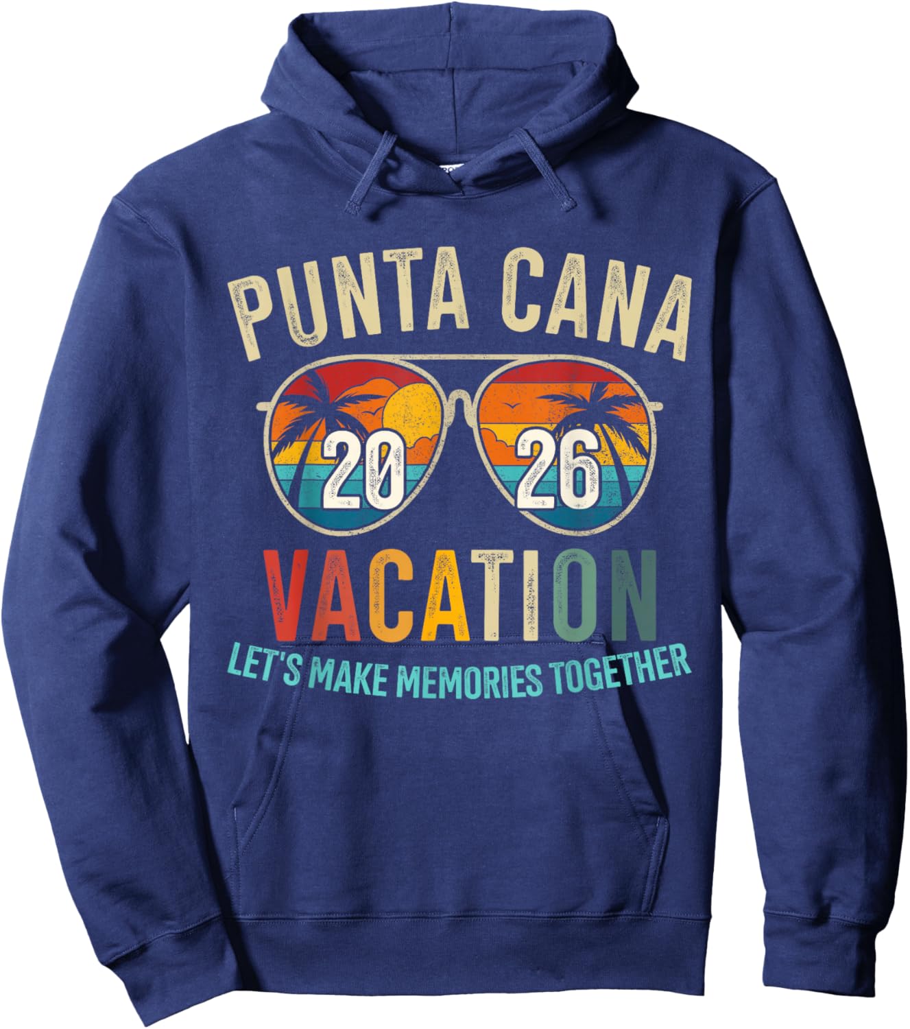 Punta Cana 2026 Vacation Hoodie - Hoodie | Navy